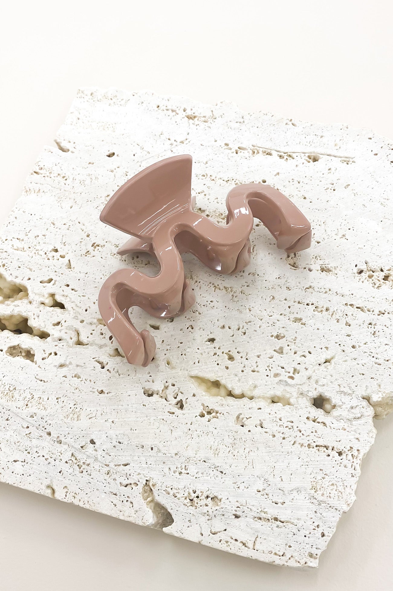 Cora Claw Clip Dusty Pink