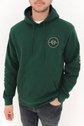 Crest Hood Deep Forest Bright Gold White