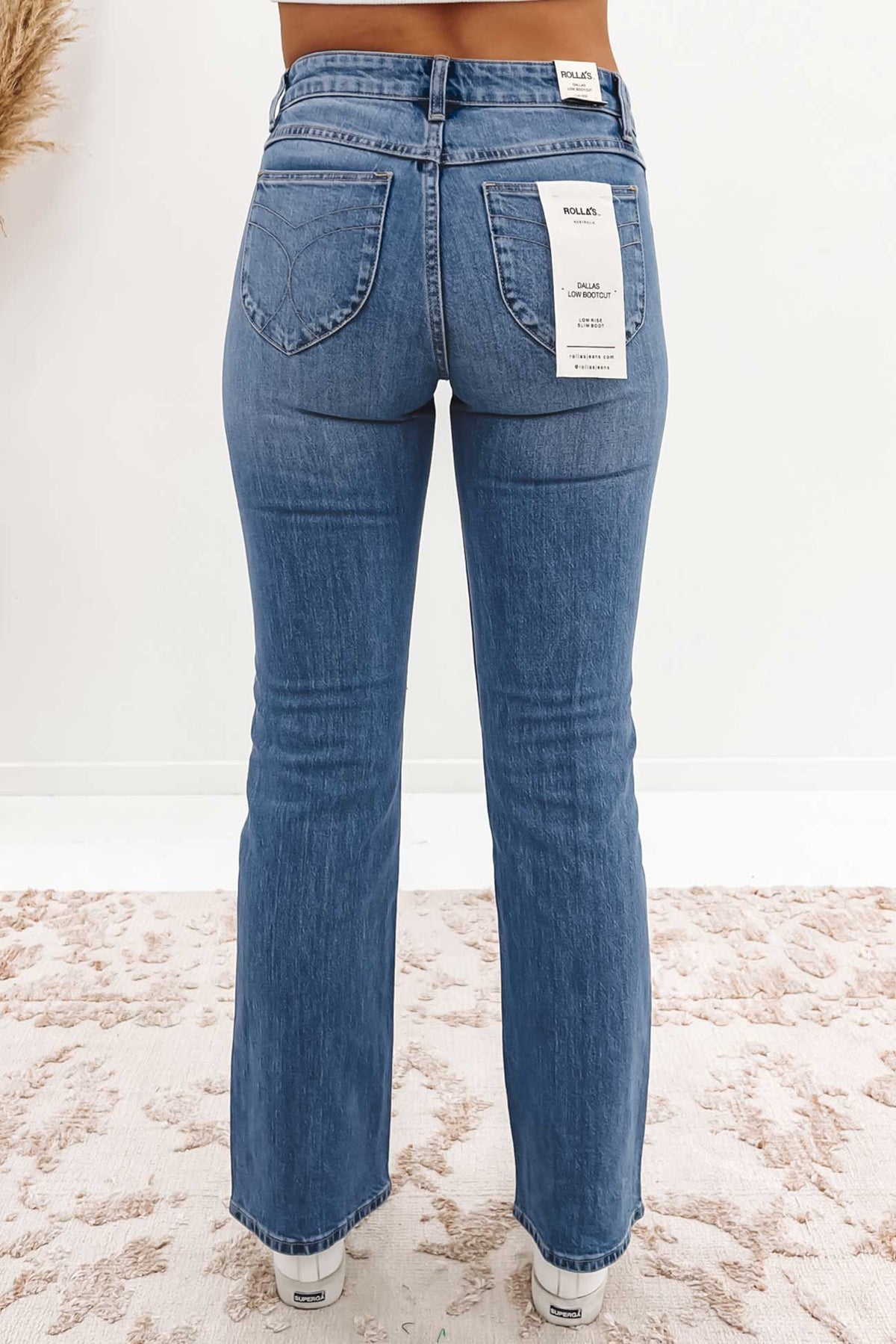 Dallas Low Bootcut Jean Karen Blue - Jean Jail