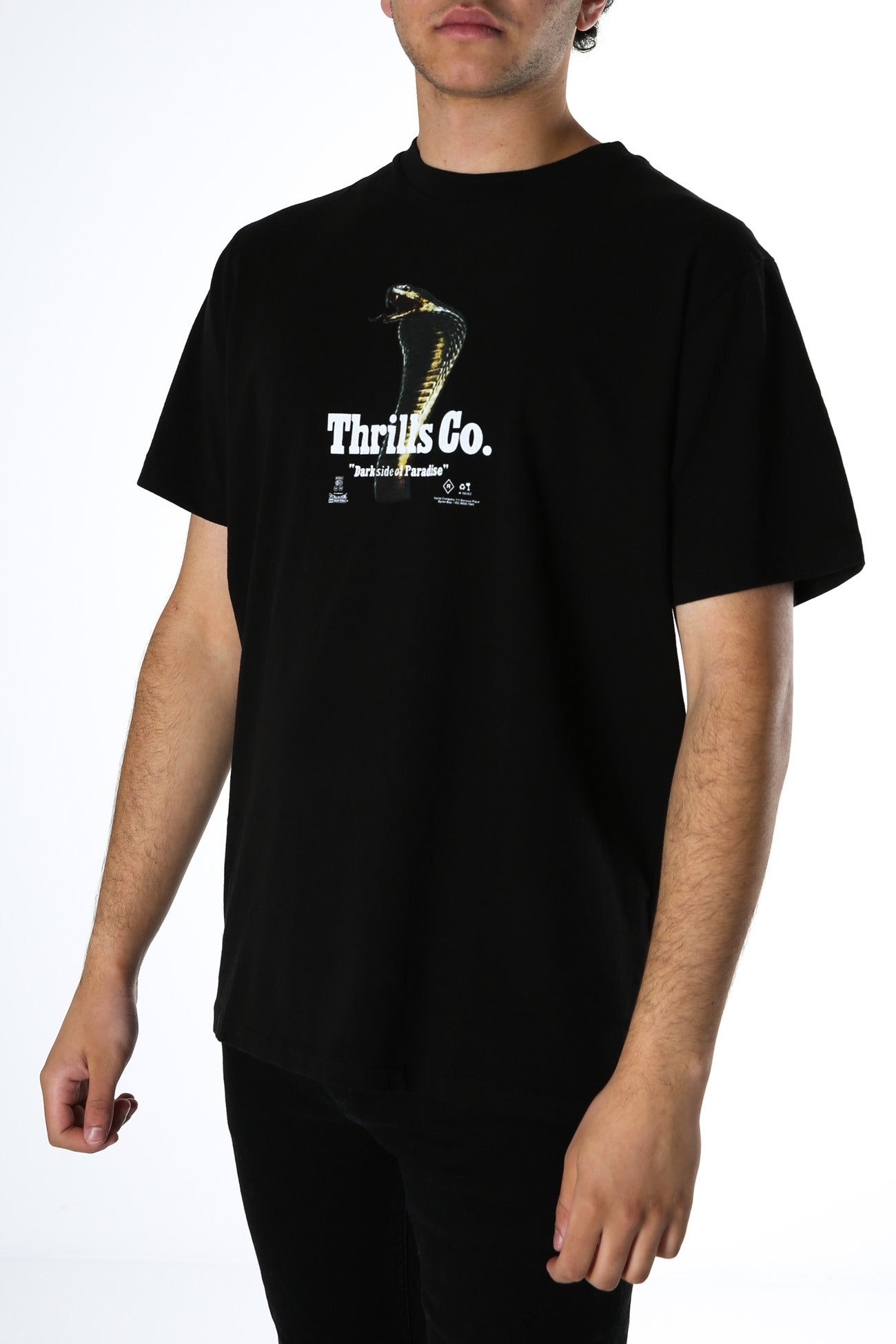 Darkside Merch Fit Tee Black