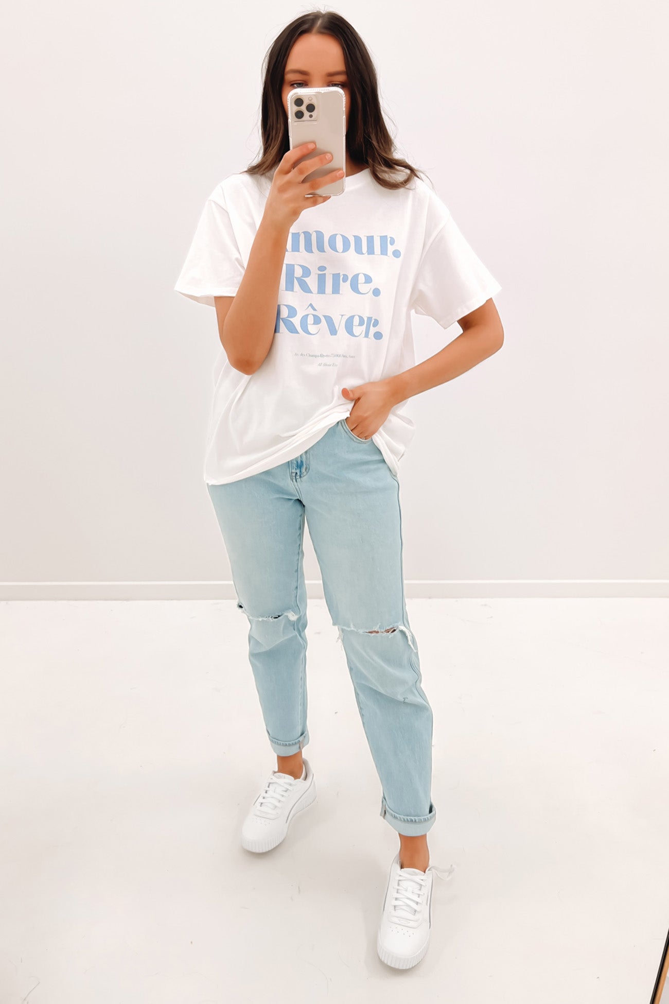 Dreams Tee Vintage White
