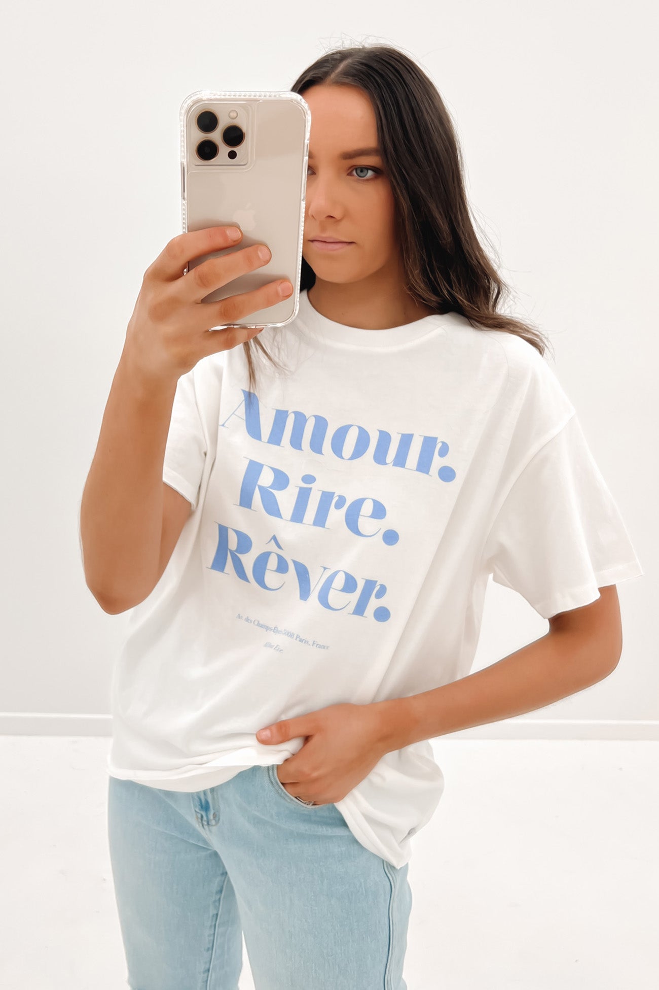 Dreams Tee Vintage White