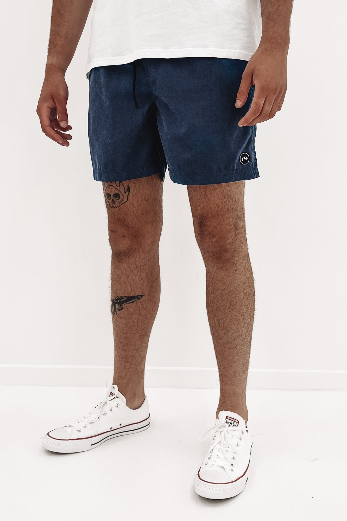 Dynamic Elastic Boardshort Washed Navy