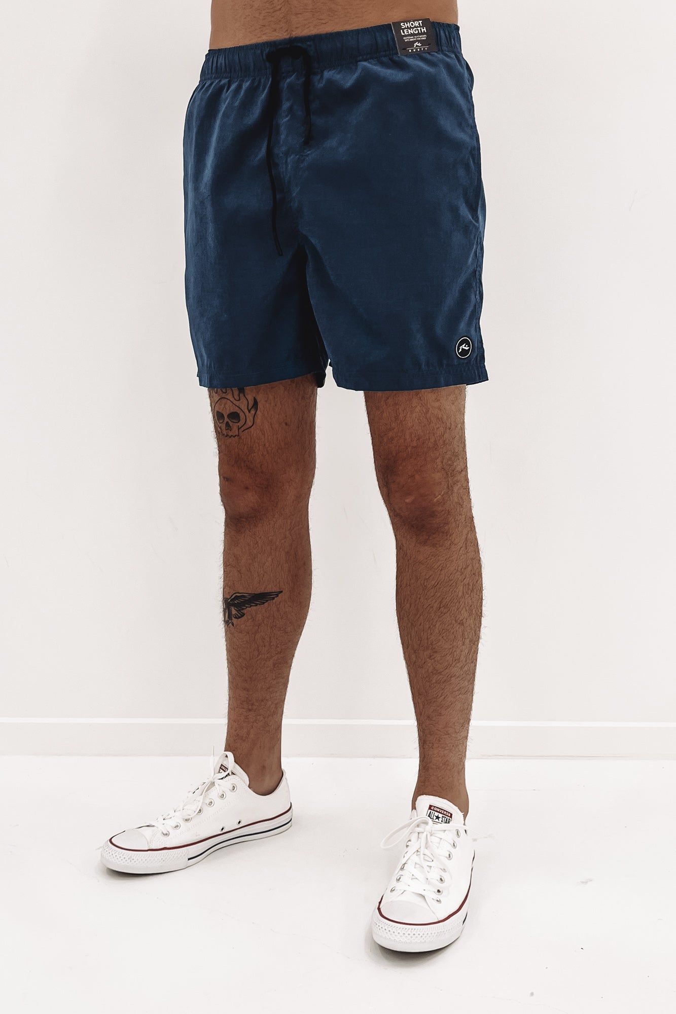 Dynamic Elastic Boardshort Washed Navy
