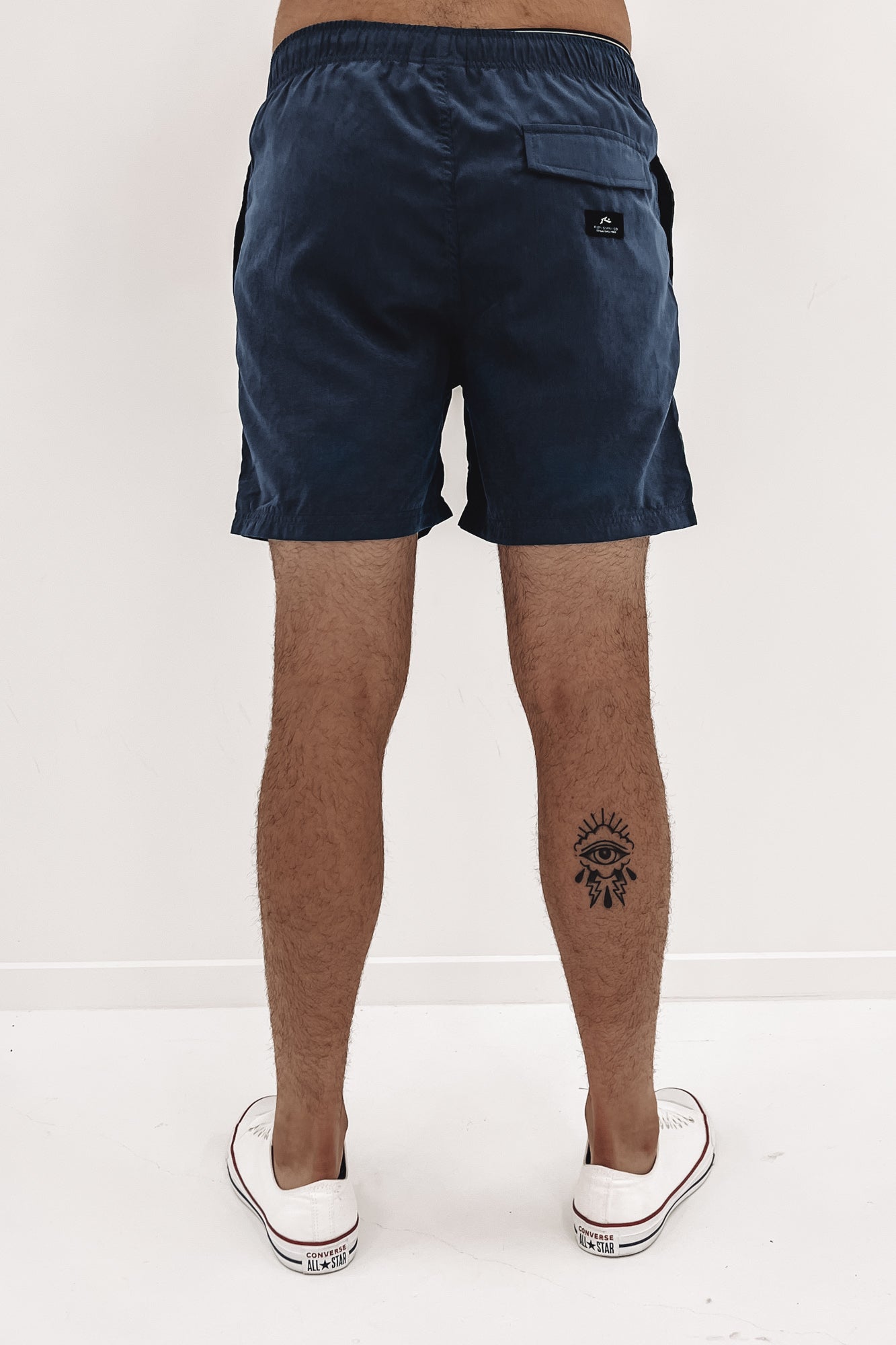 Dynamic Elastic Boardshort Washed Navy