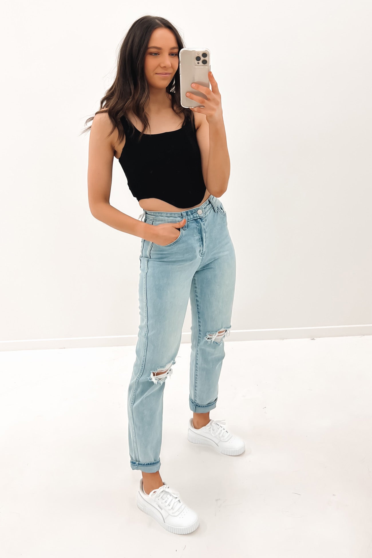 Eden Corset Top Black