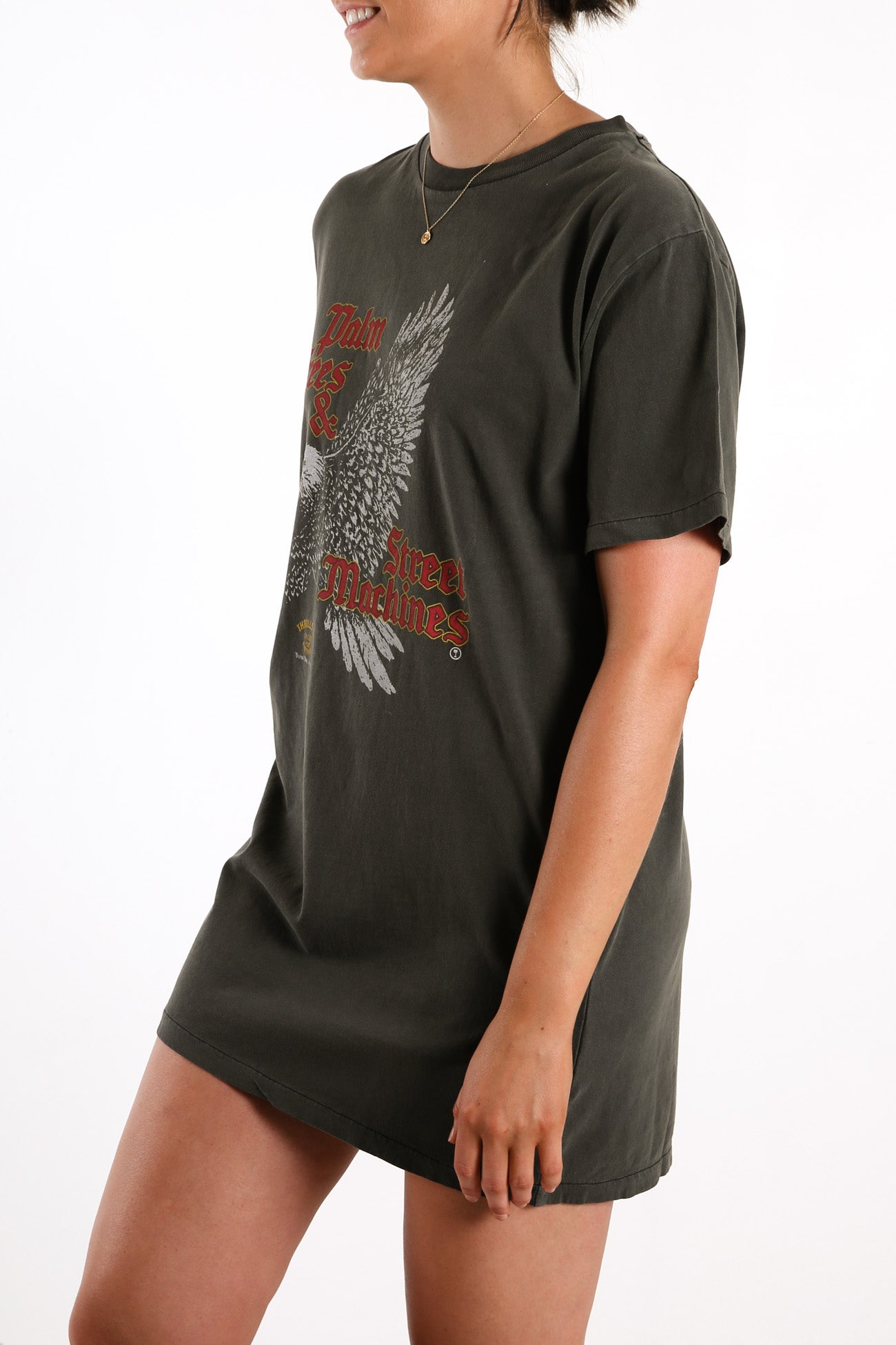 Eighty Seven Merch Tee Dress Merch Black