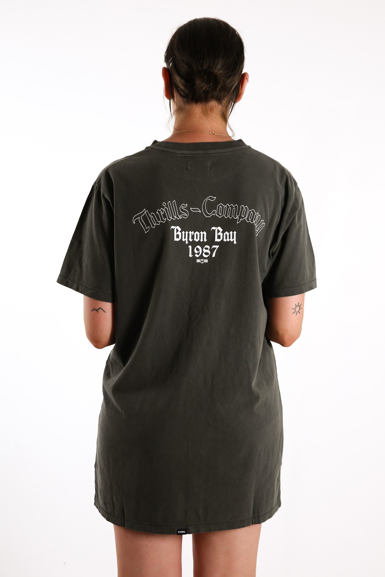 Eighty Seven Merch Tee Dress Merch Black