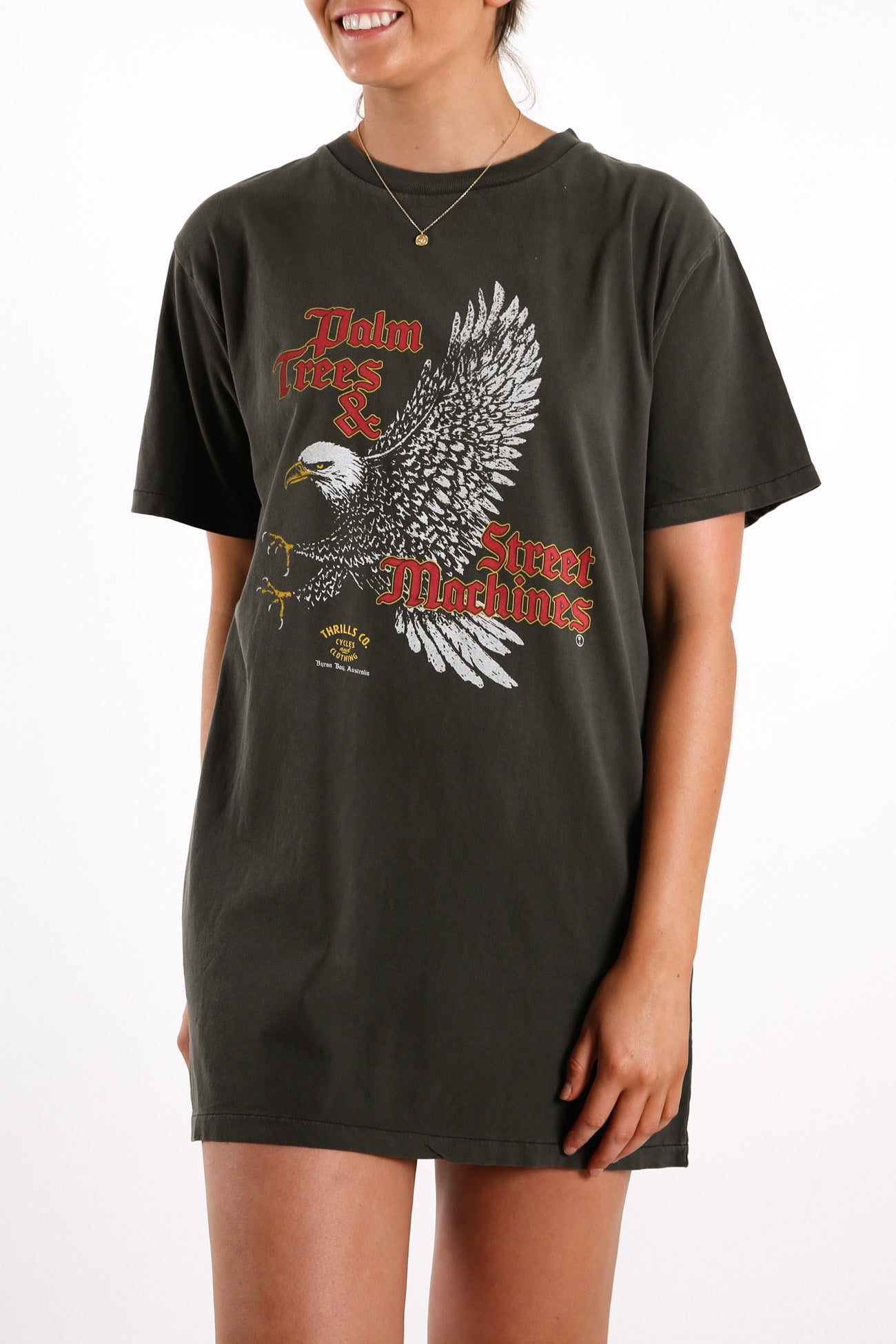 Eighty Seven Merch Tee Dress Merch Black