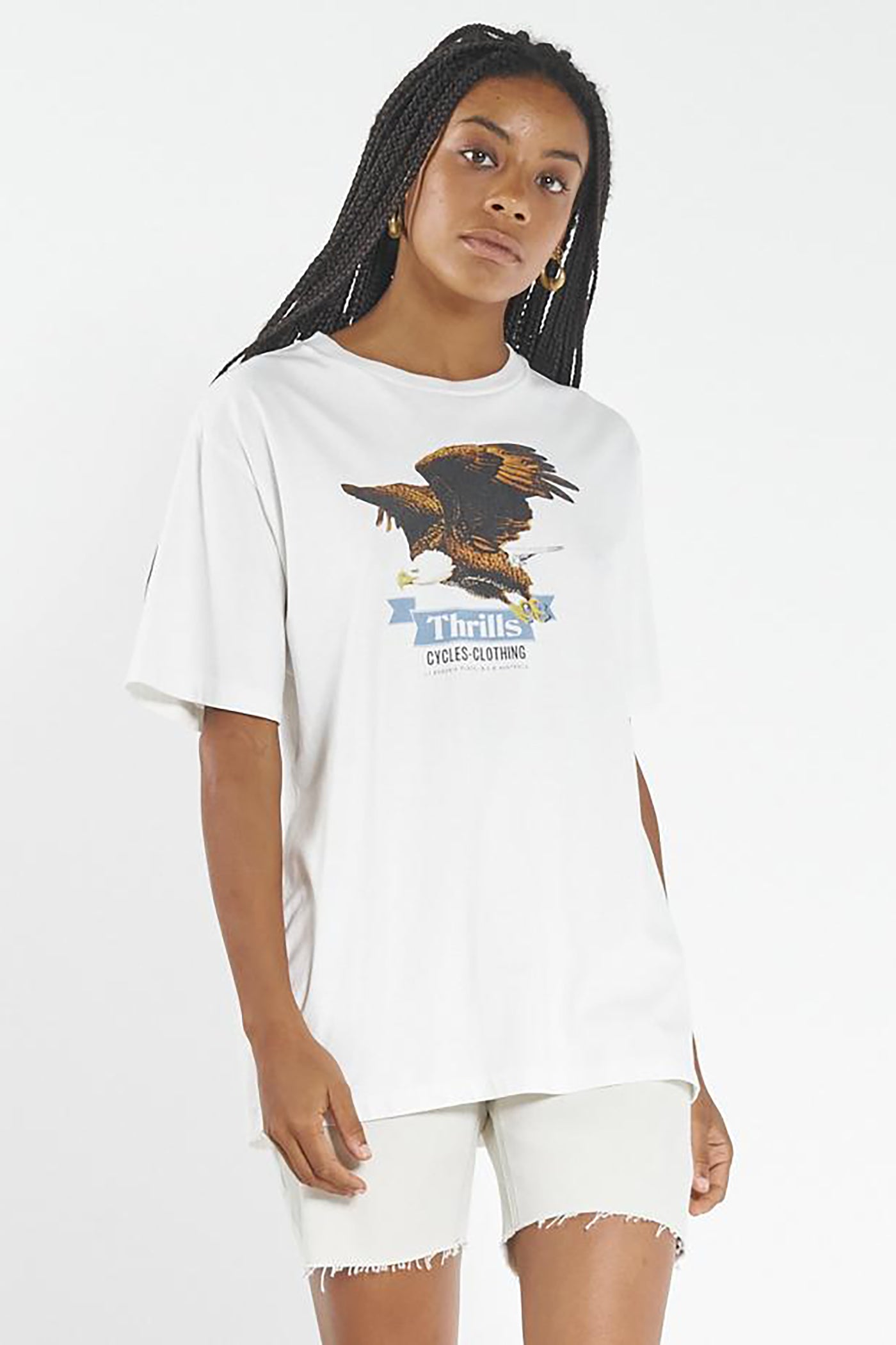 Eighty Three Merch Fit Tee Dirty White