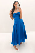 Elio Midi Dress Blue