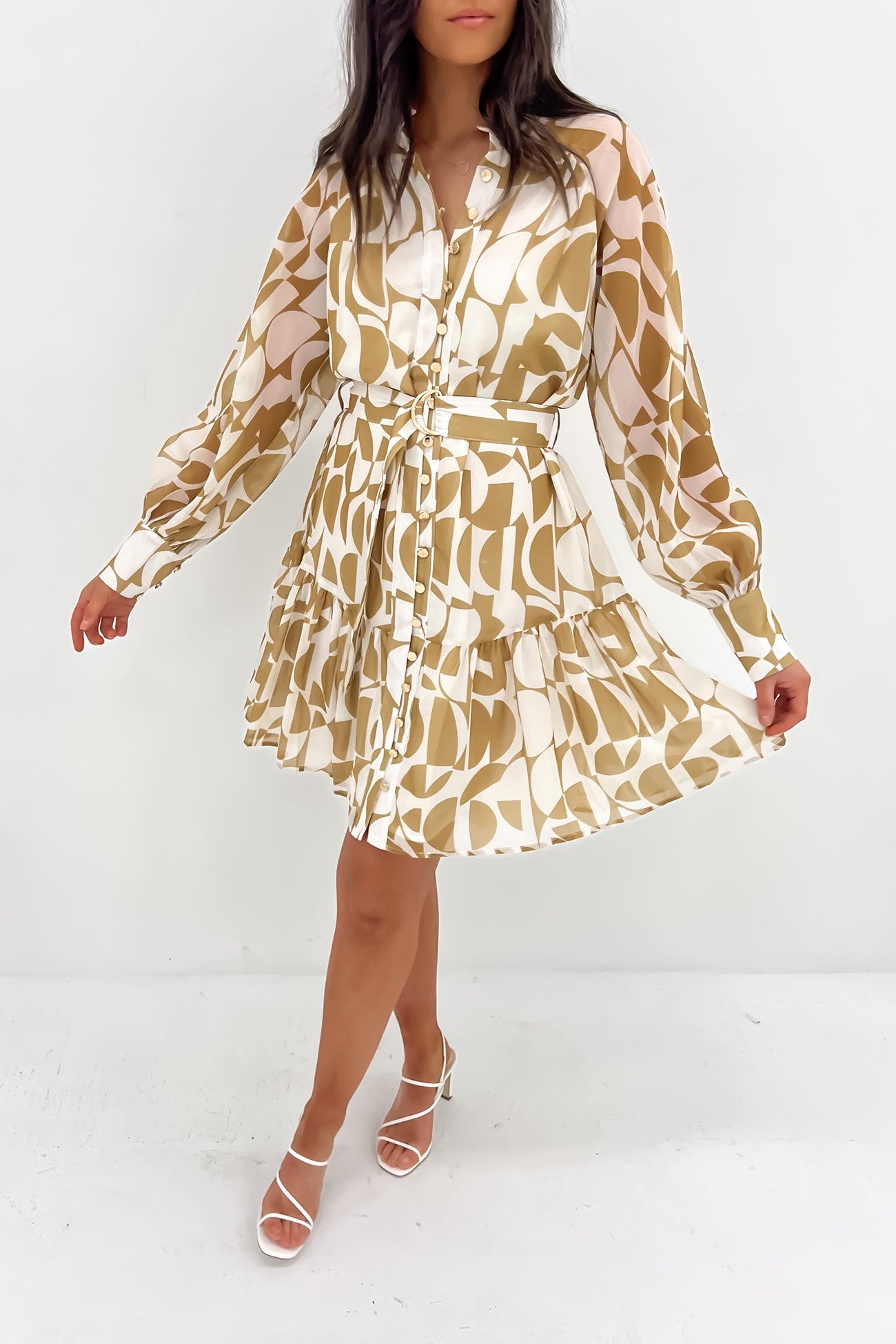 Elliott Mini Dress Olive