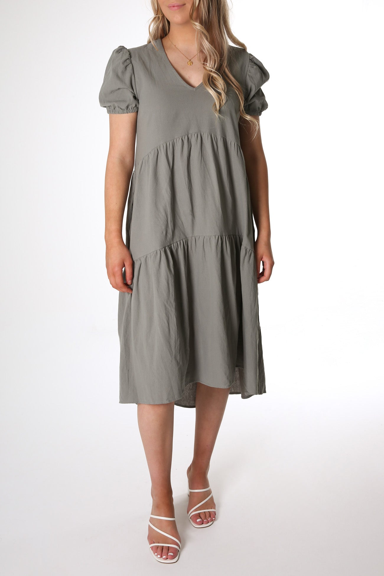 Elsie Dress Khaki