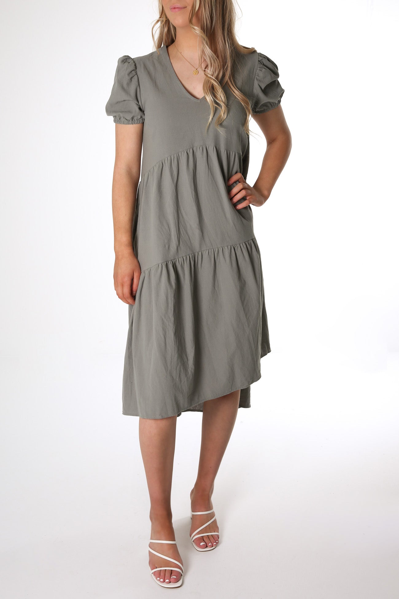 Elsie Dress Khaki