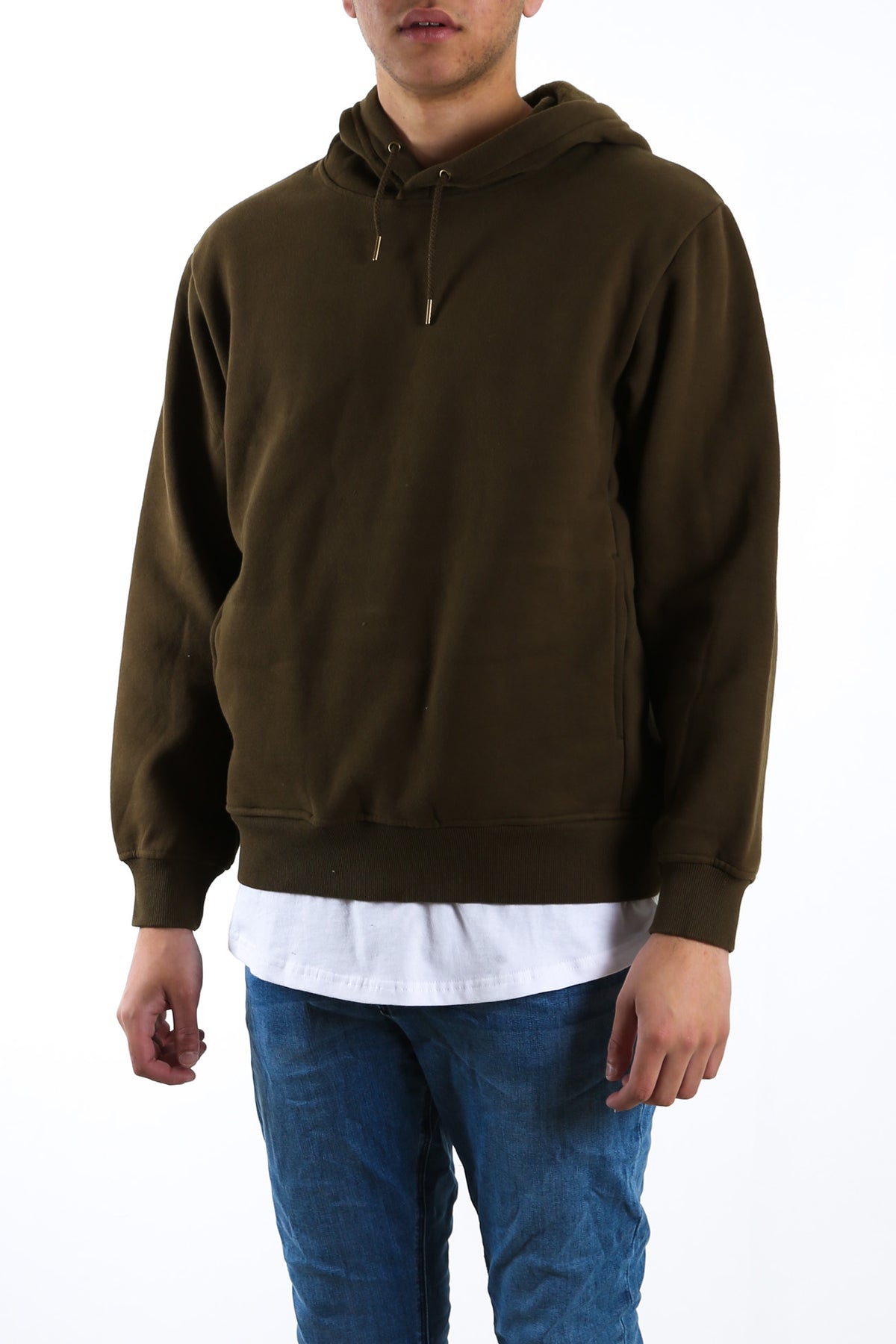 Essentials Rounded Hood Essential Hood Olive