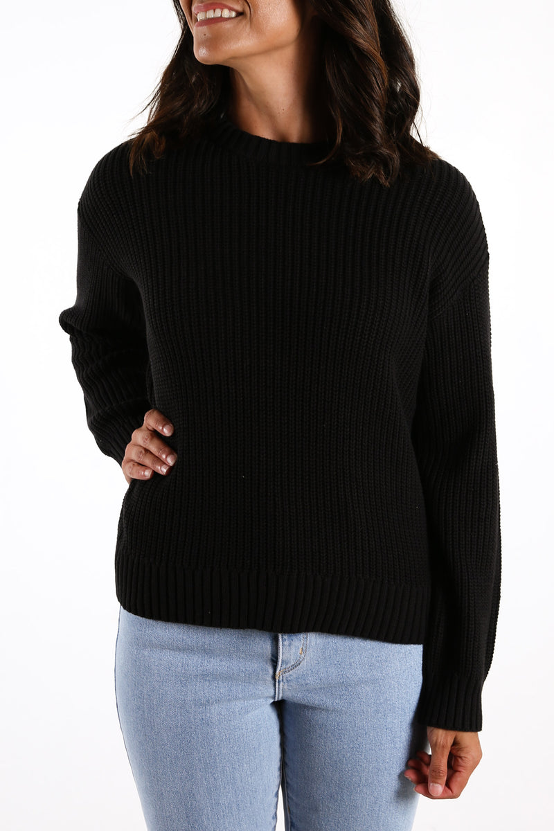 Everyday Knit Sweater Black