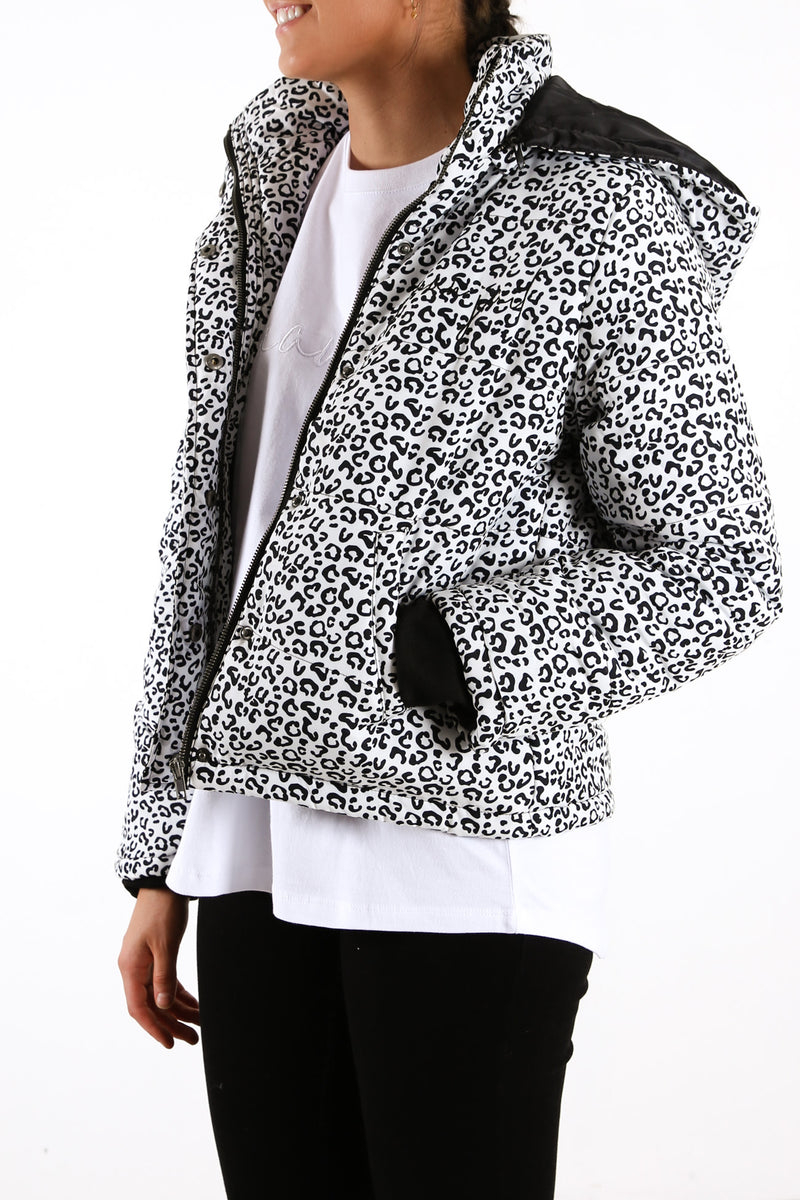 Grey animal hotsell print jacket