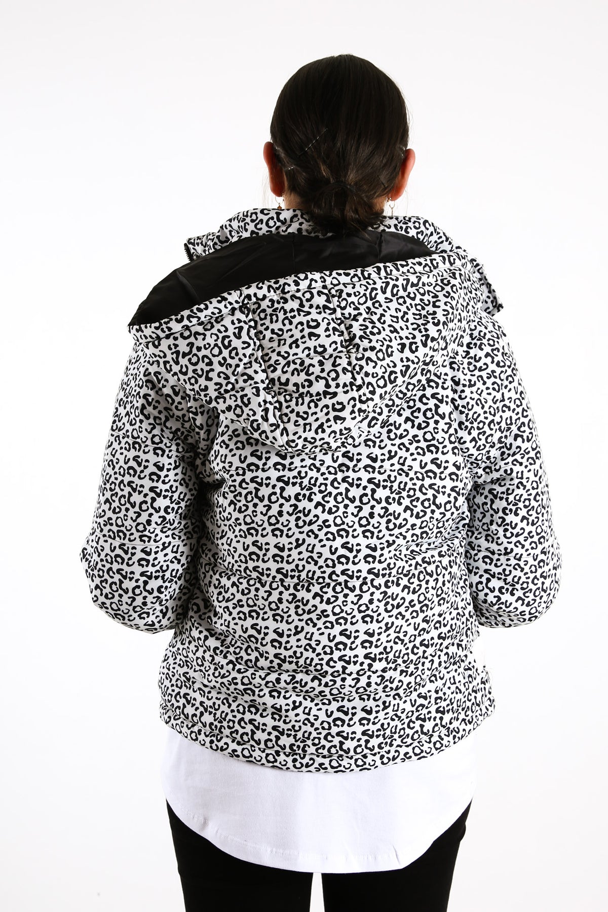 Grey leopard jacket hotsell