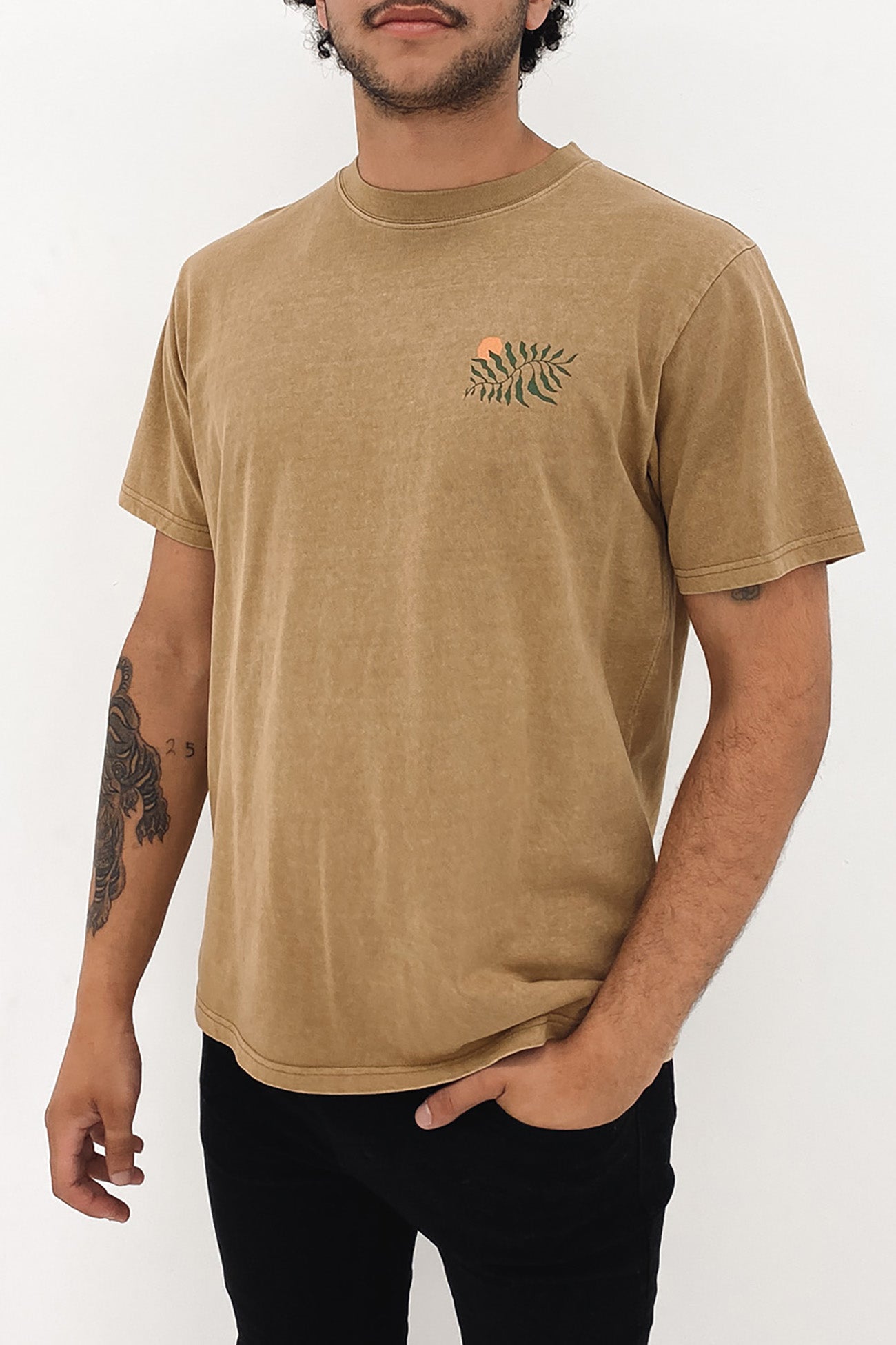 Fern Vintage Short Sleeve T-Shirt Incense