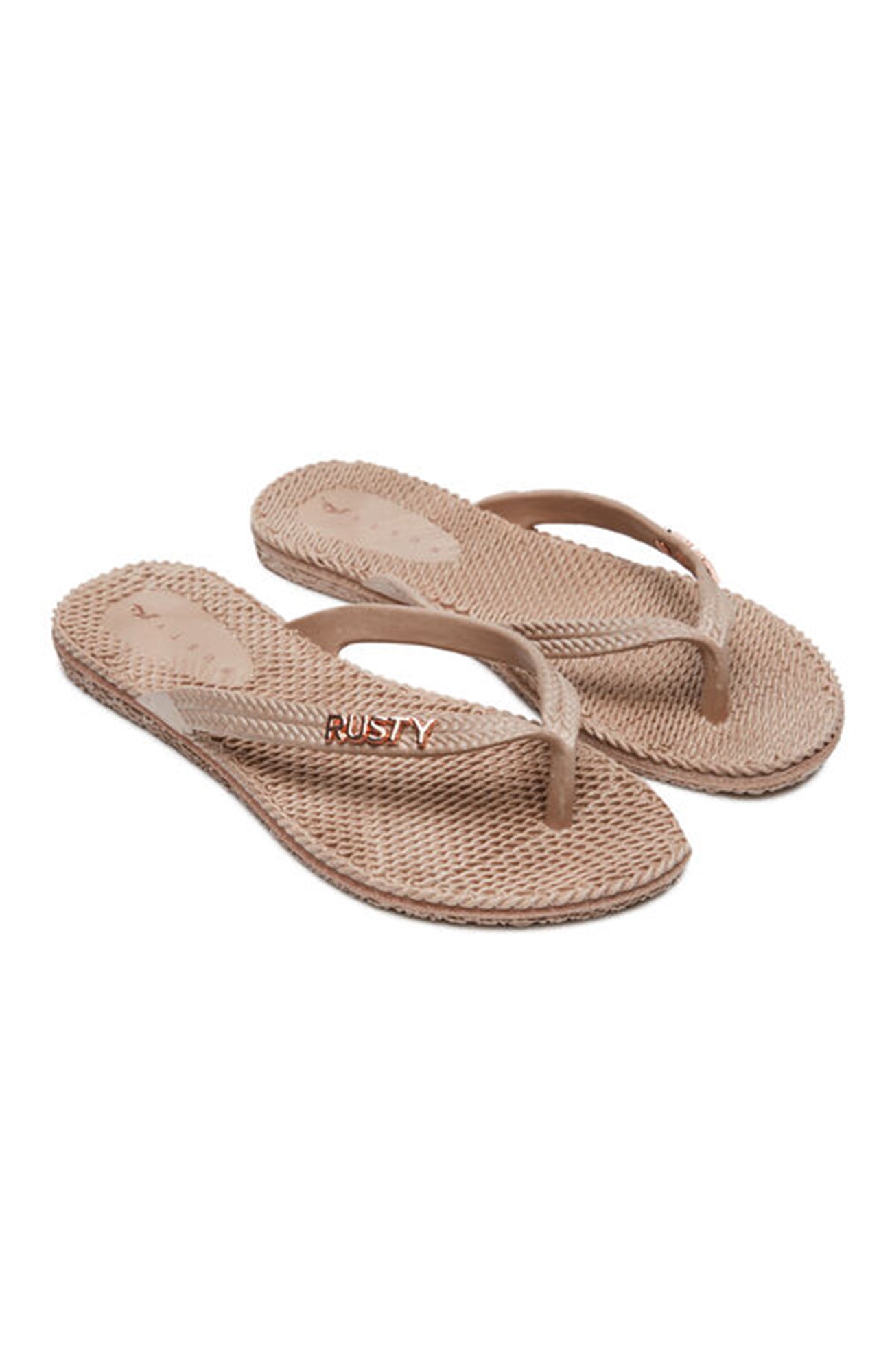 Flippin Thong Nude Solid Glitter