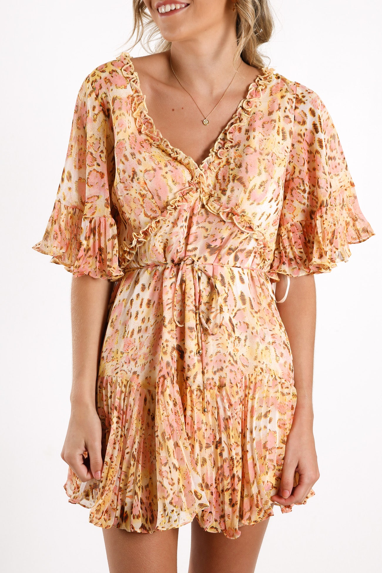 Franki Dress Leopard Multi