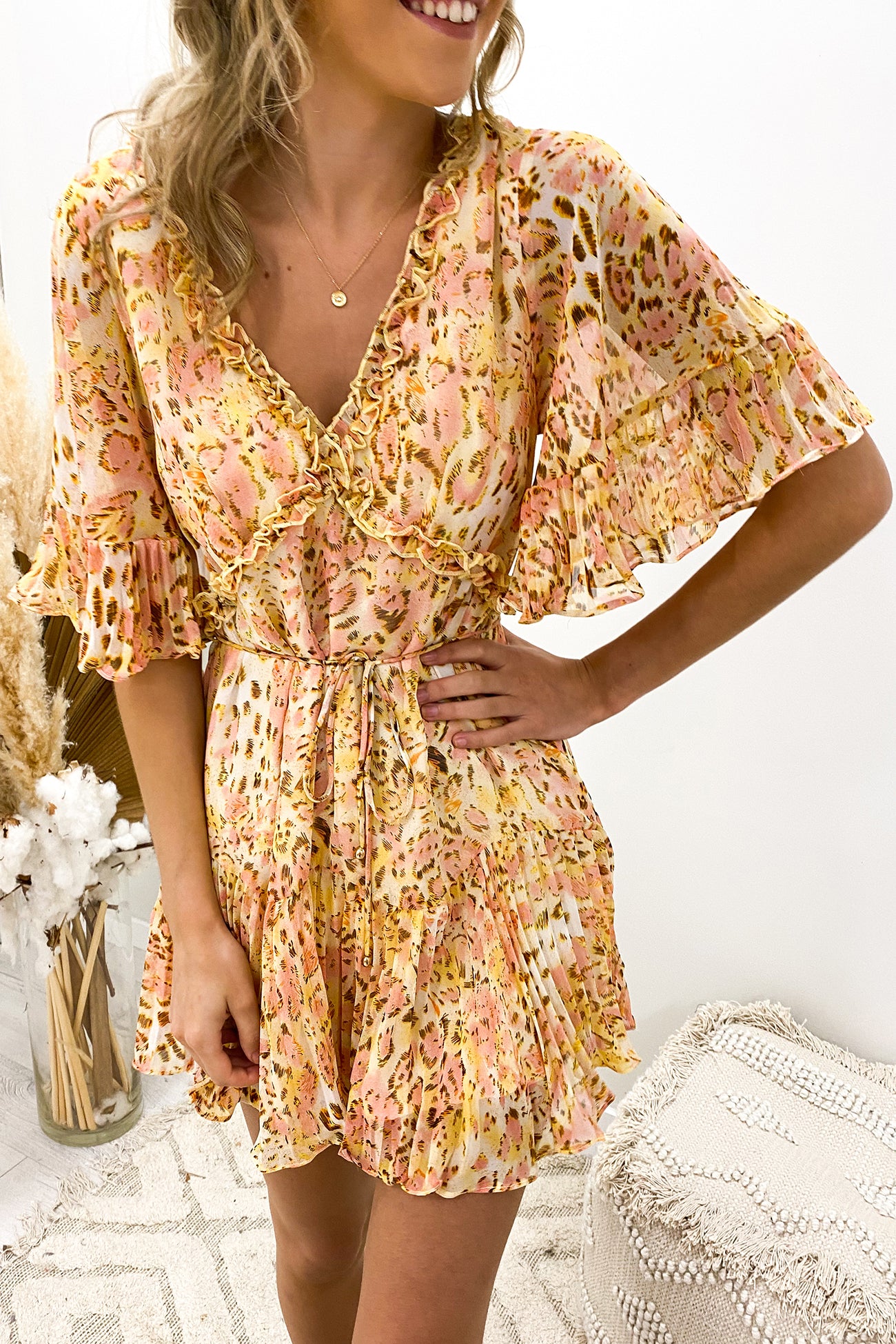 Franki Dress Leopard Multi