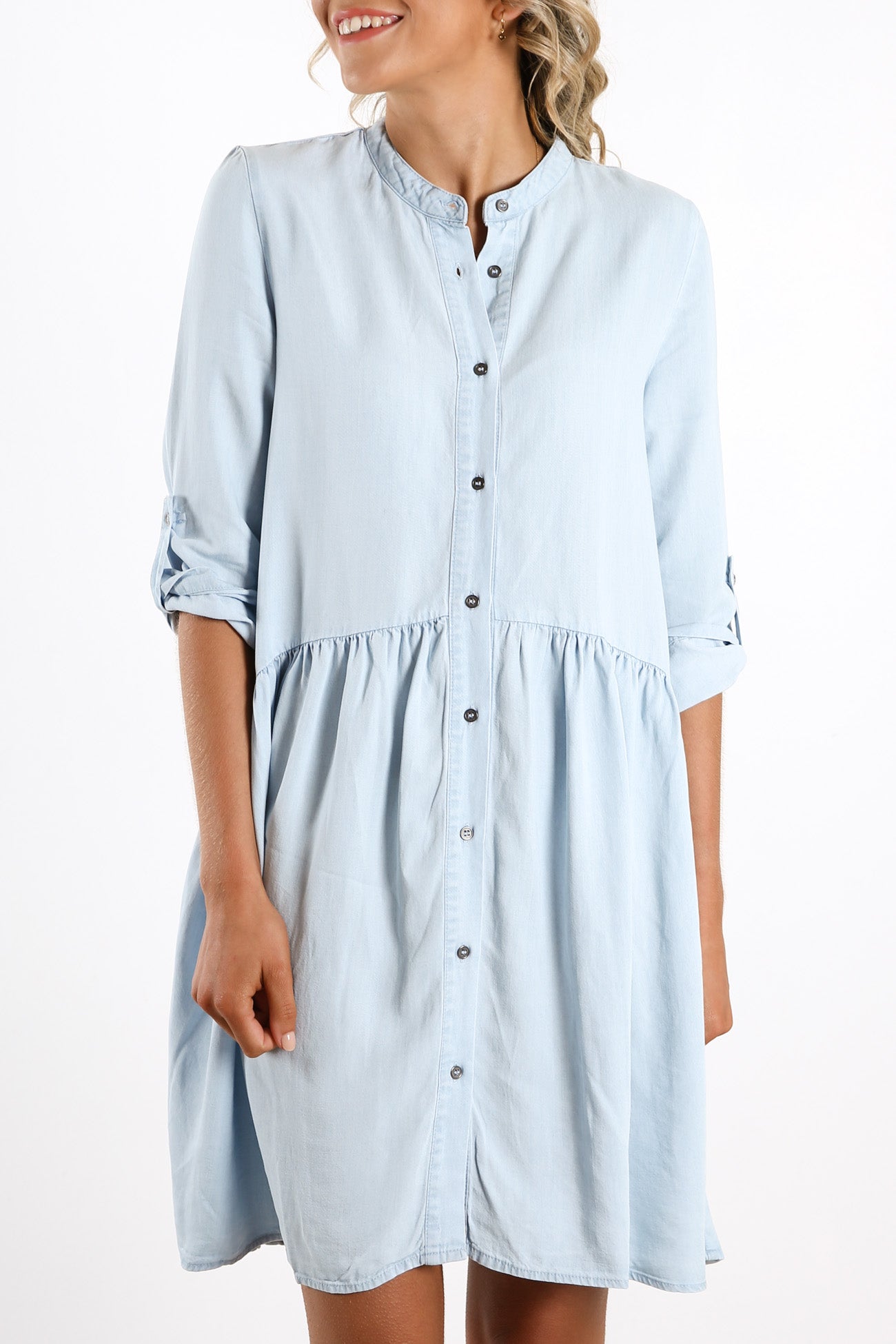 Frankie Dress Chambray