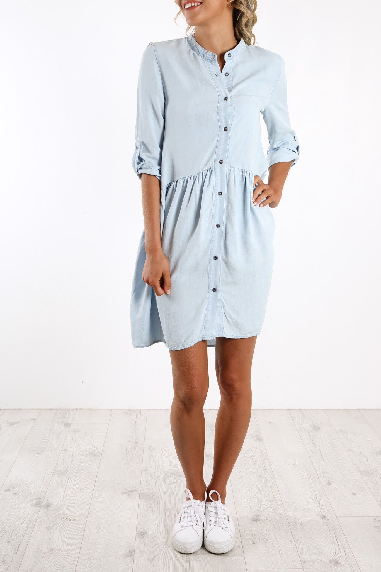 Frankie Dress Chambray