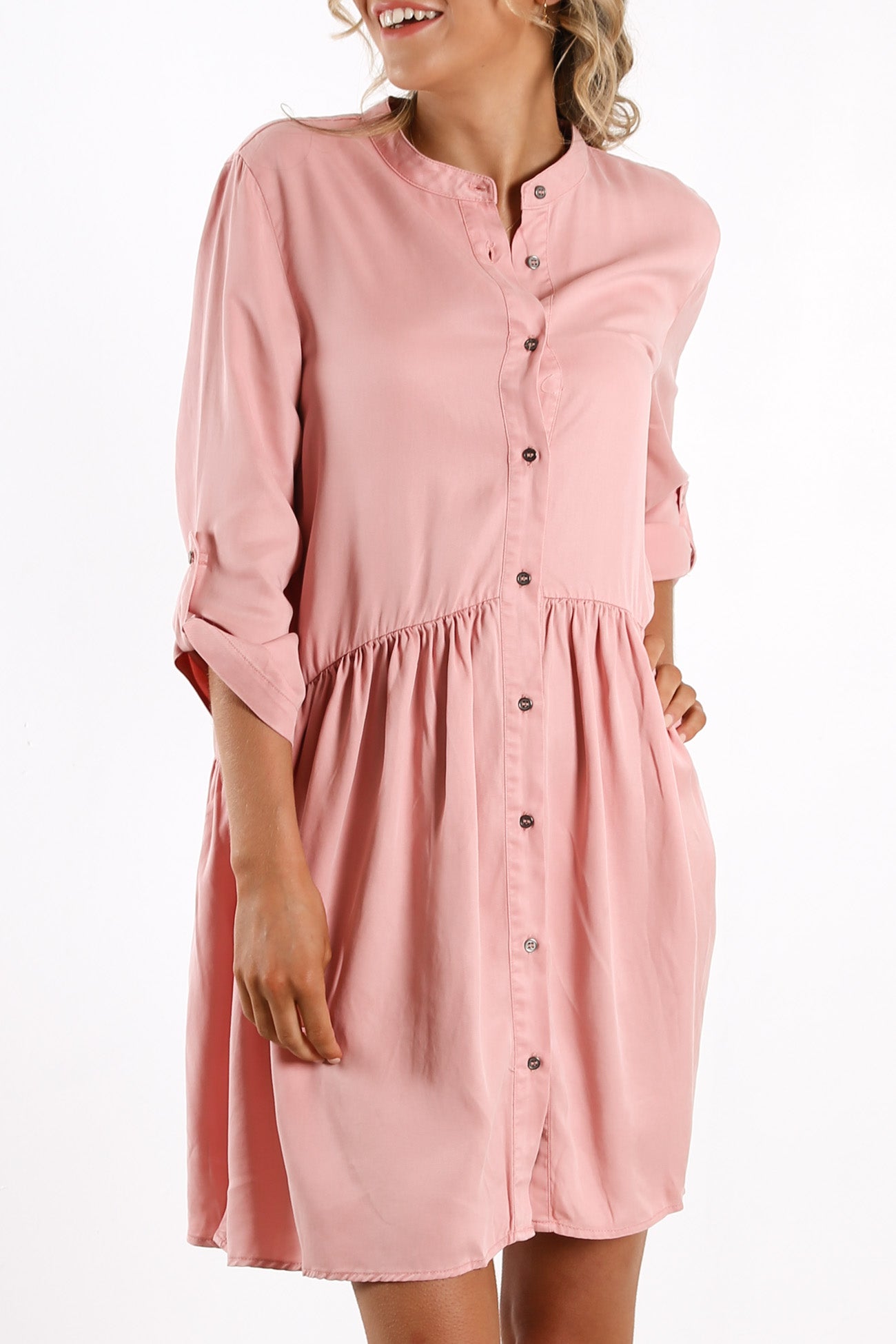 Frankie Dress Rose