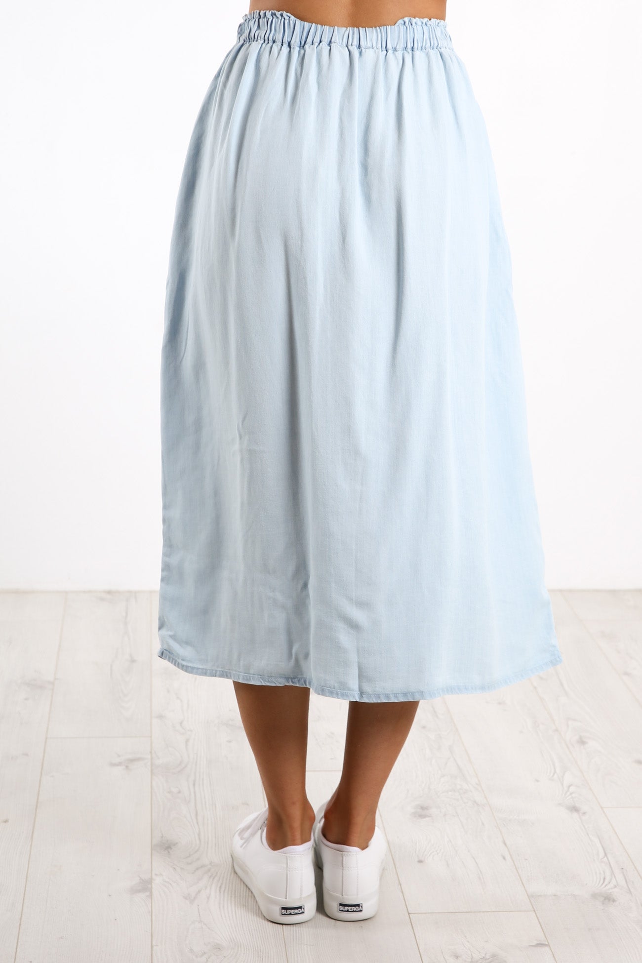 Frankie Skirt Chambray