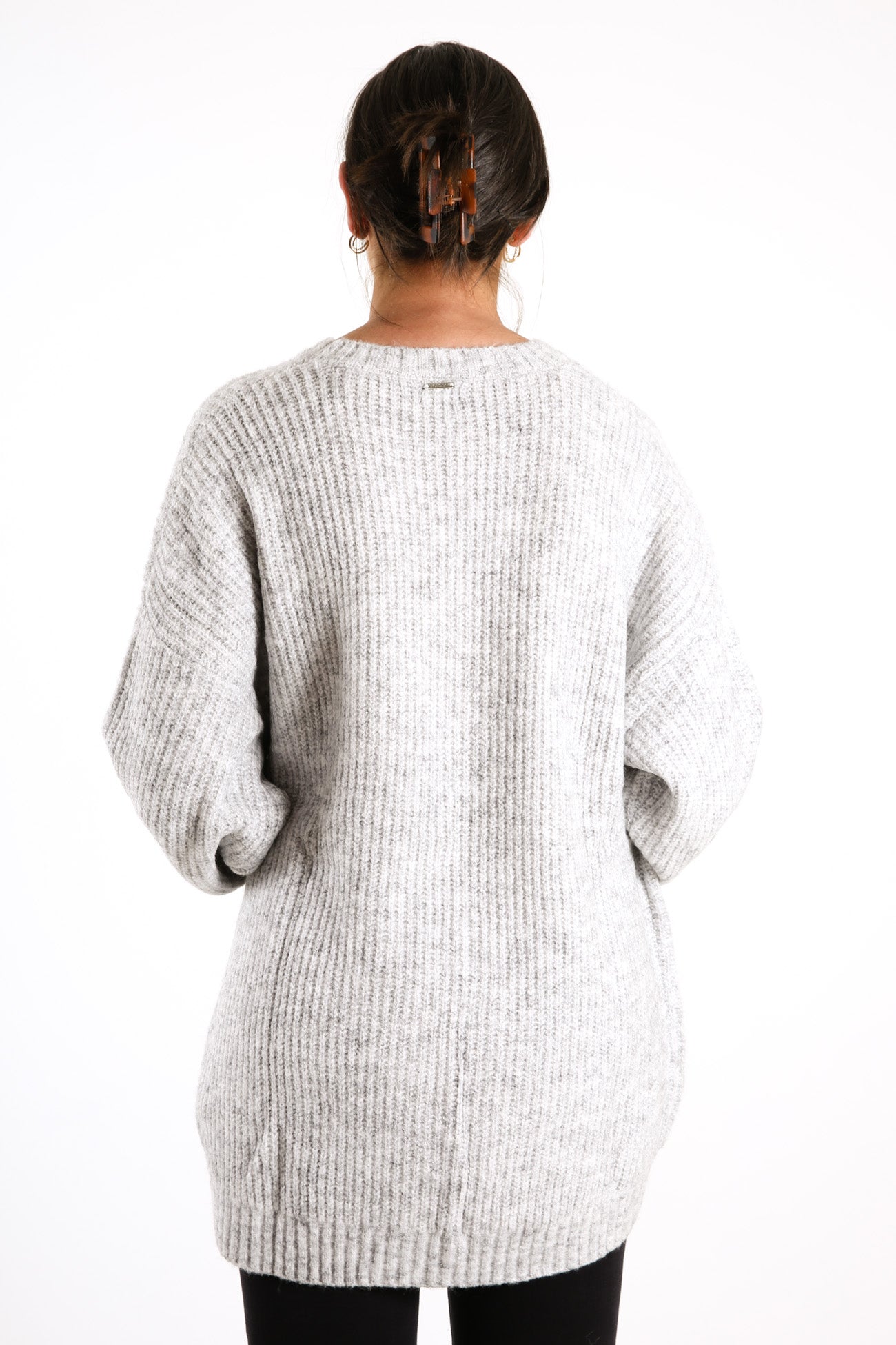 Fresh Fuzz Jumper Heather Grey