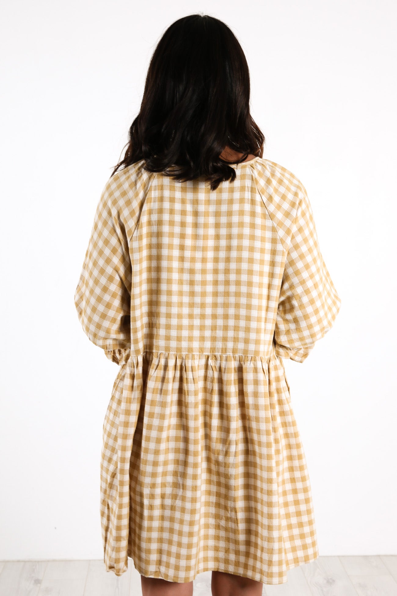 Freya Dress Mustard
