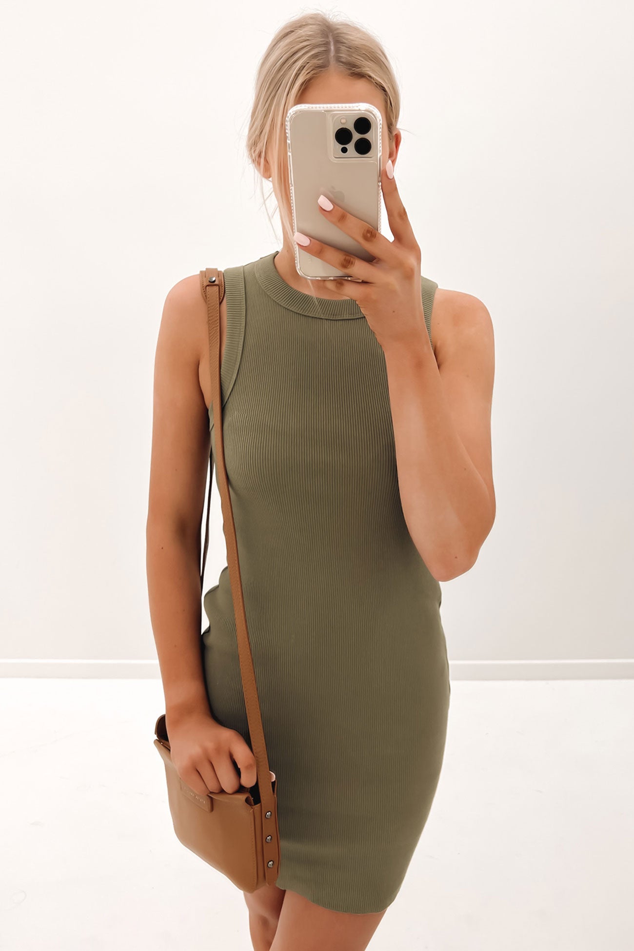 Frida Dress Khaki