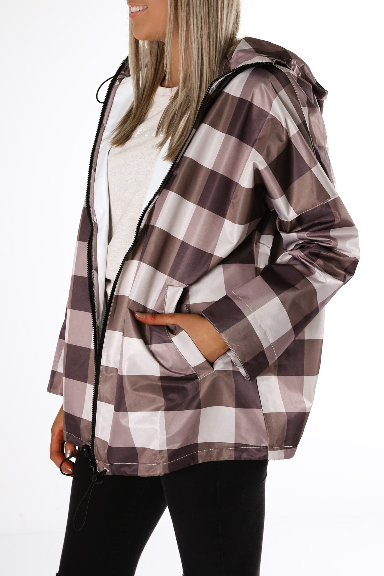 Fynn Spray Jacket Brown