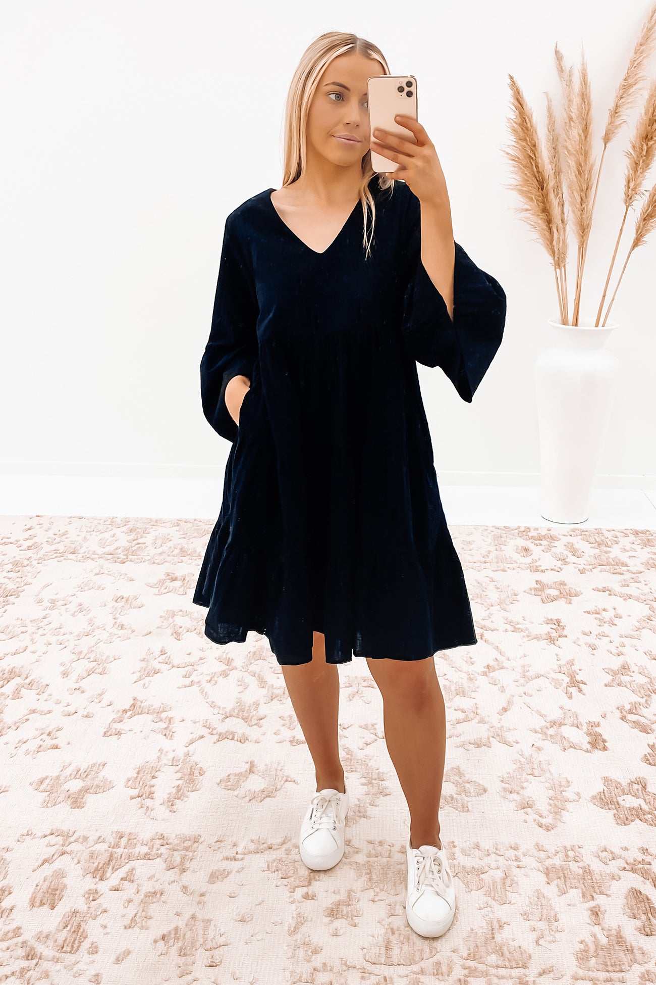 Gabriella Mini Dress Black