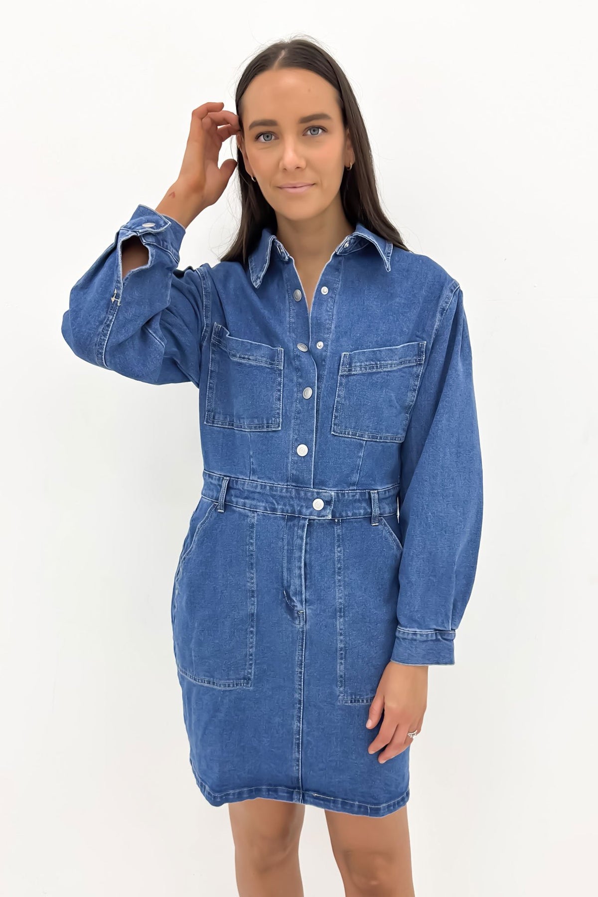 Mlle gabrielle denim dress deals