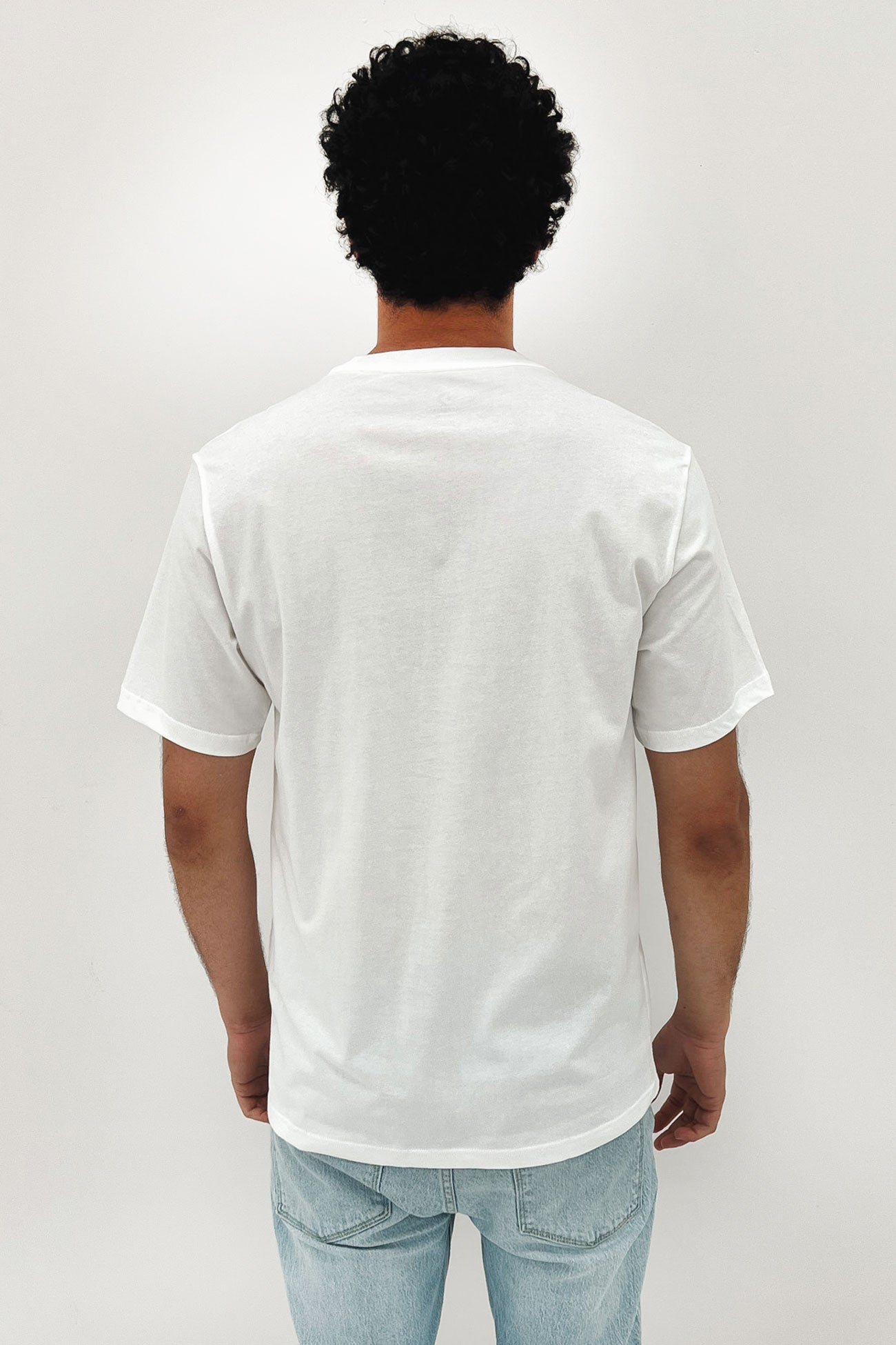 Go To All Star Logo Tee White Multi