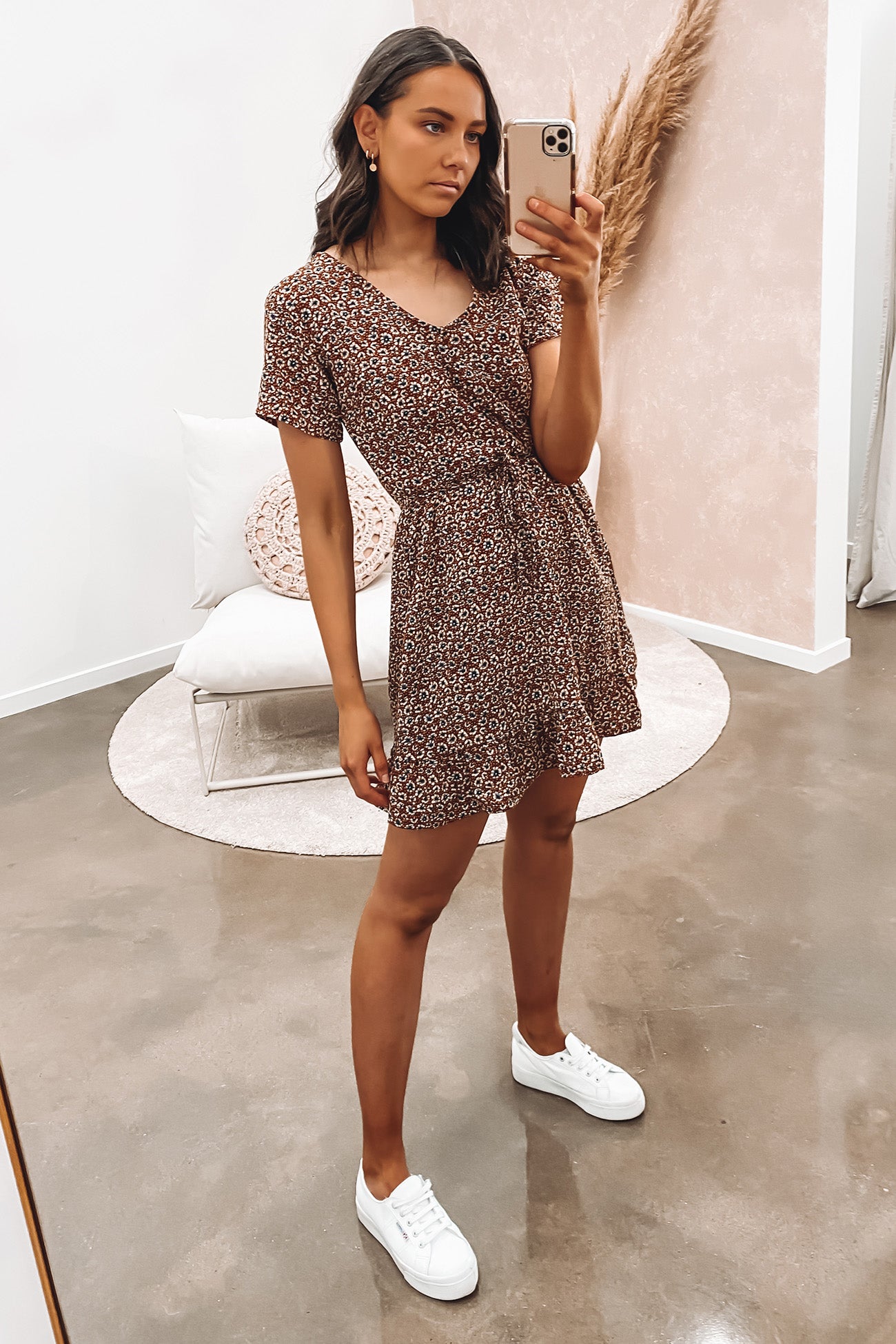 Gracie Dress Brown