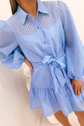 Grayce Mini Dress Blue