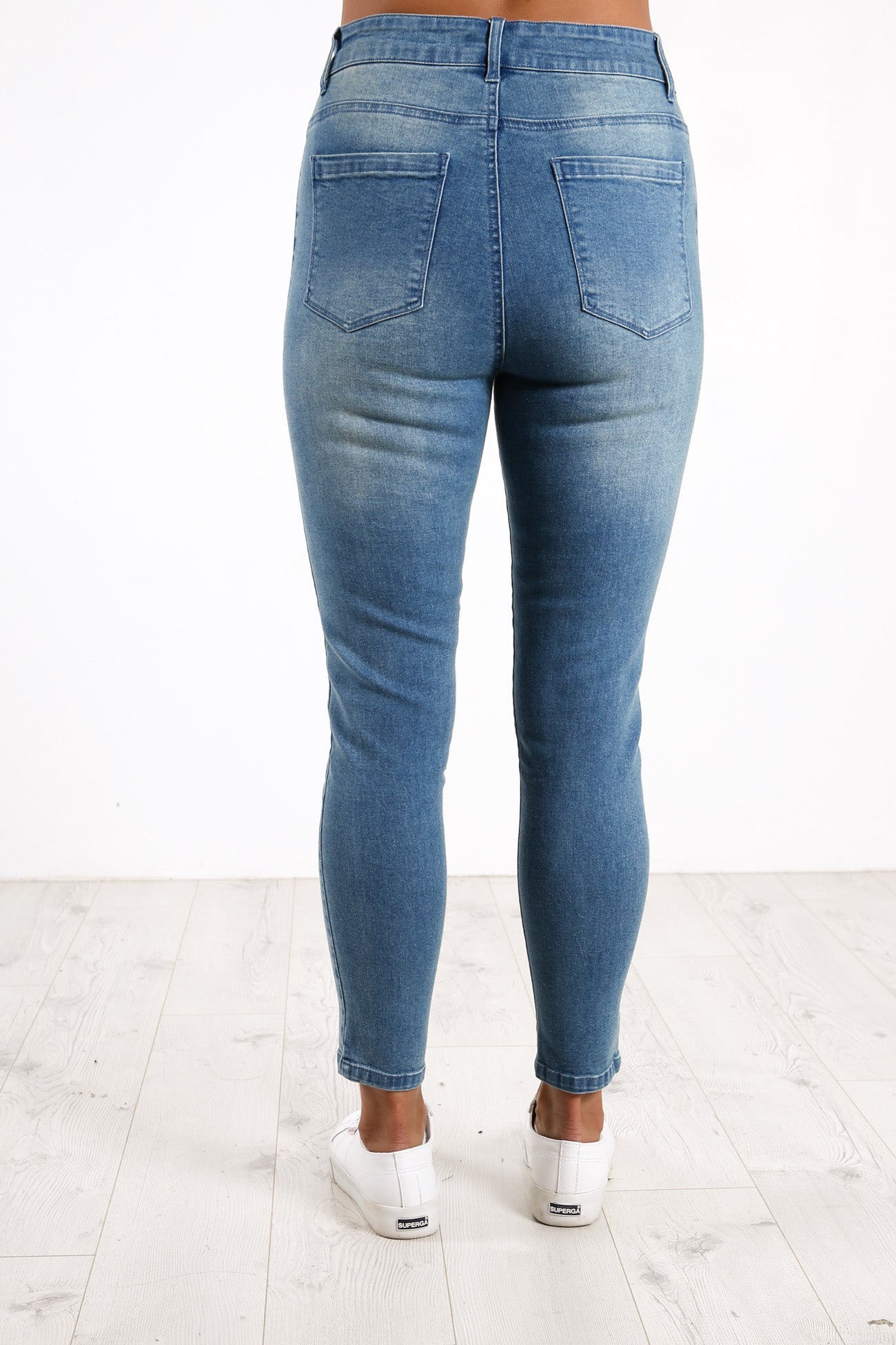 Hadley Hi-Rise Jean Mid Blue