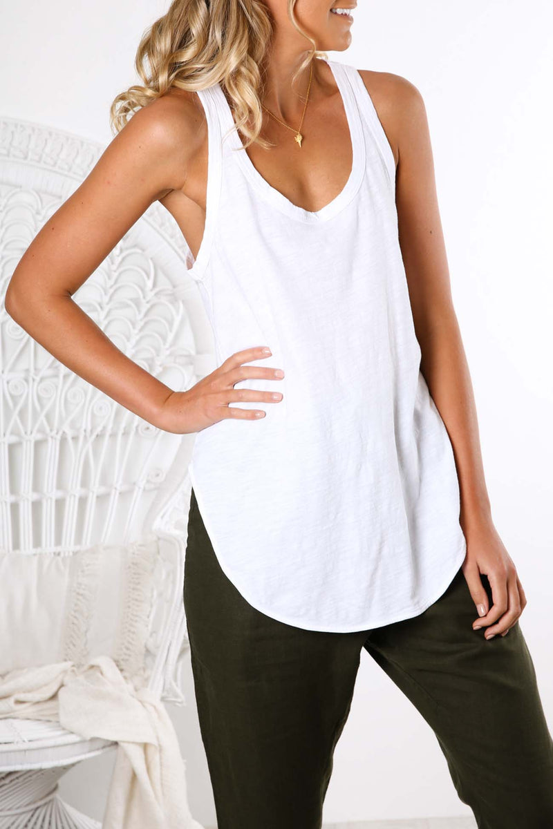 Hamilton Tank White