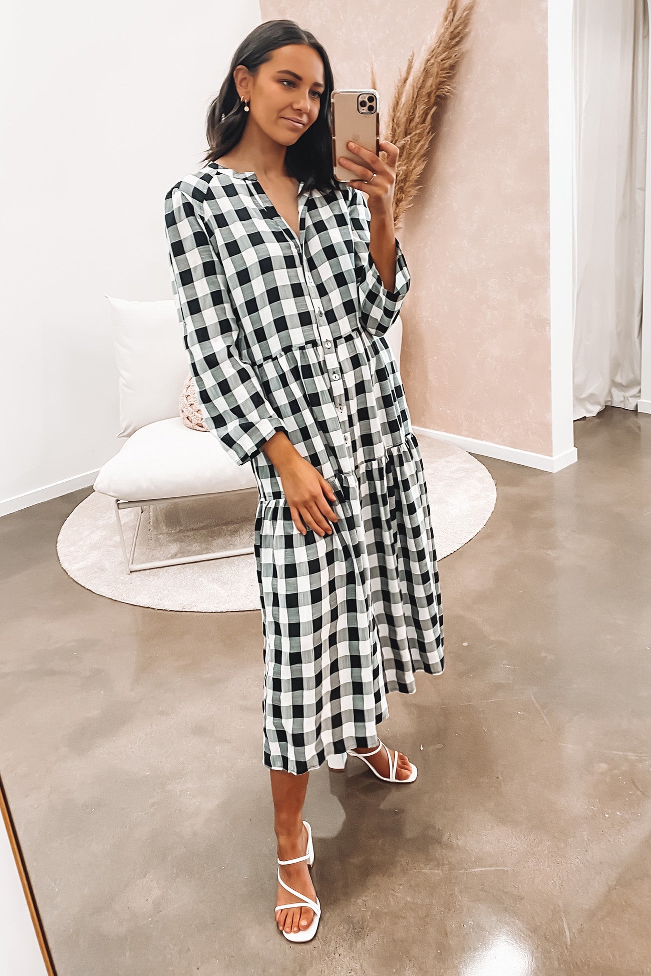 Harli Midi Dress Black