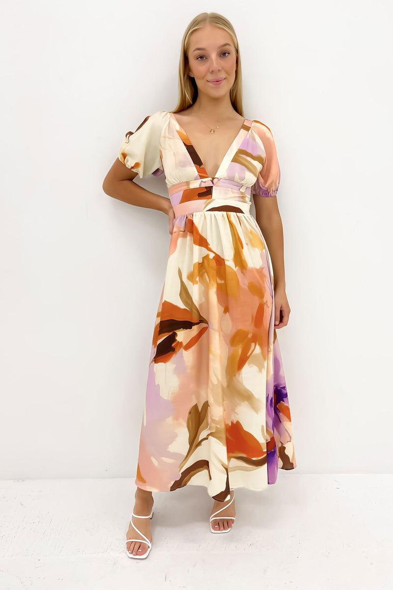Hayes wrap midi dress outlet