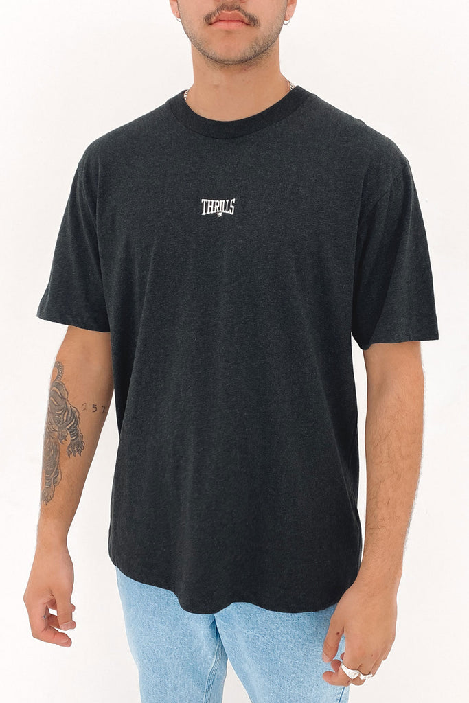 Hell Week Merch Fit Tee Black Heather - Jean Jail