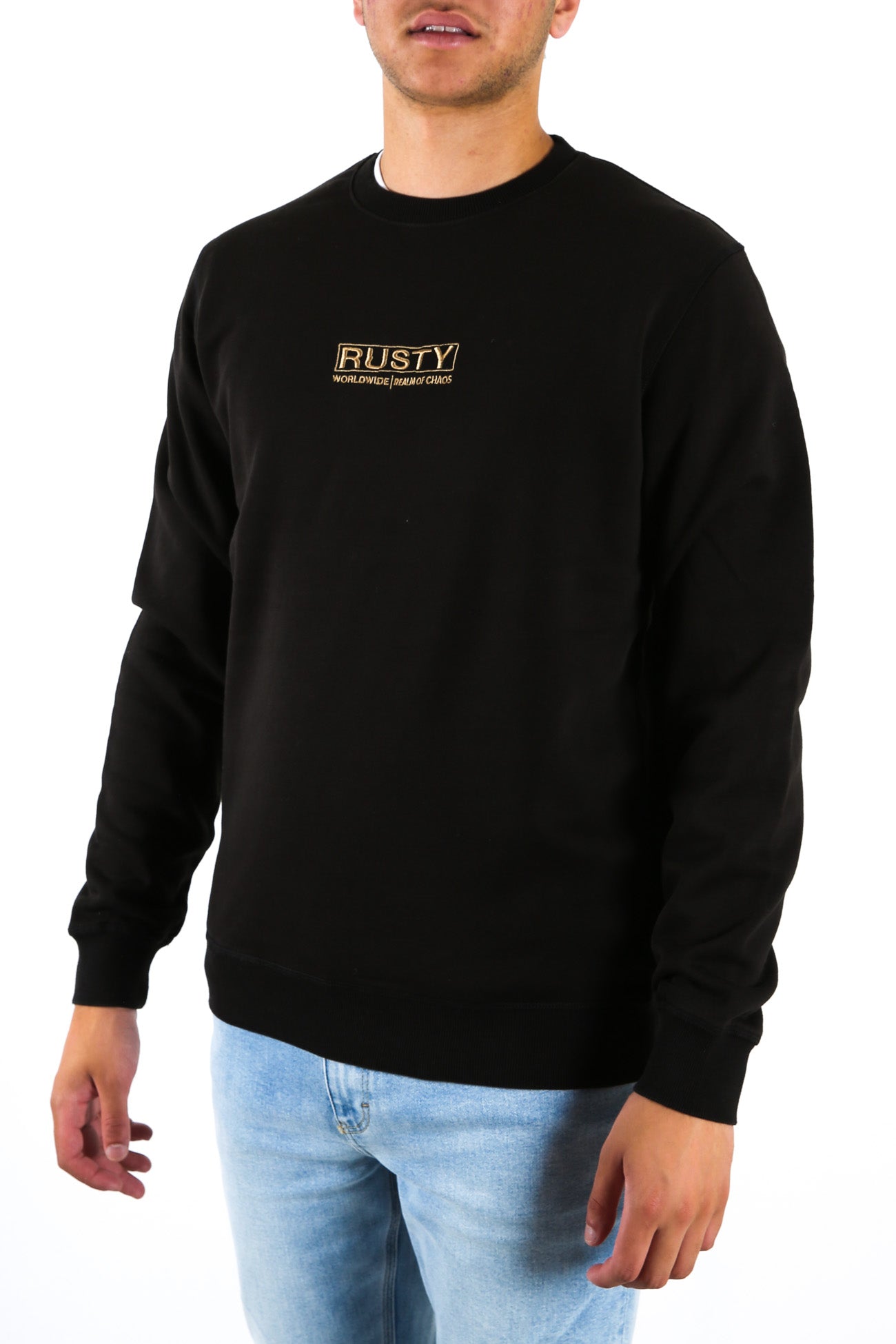 Heritage Crew Fleece Black