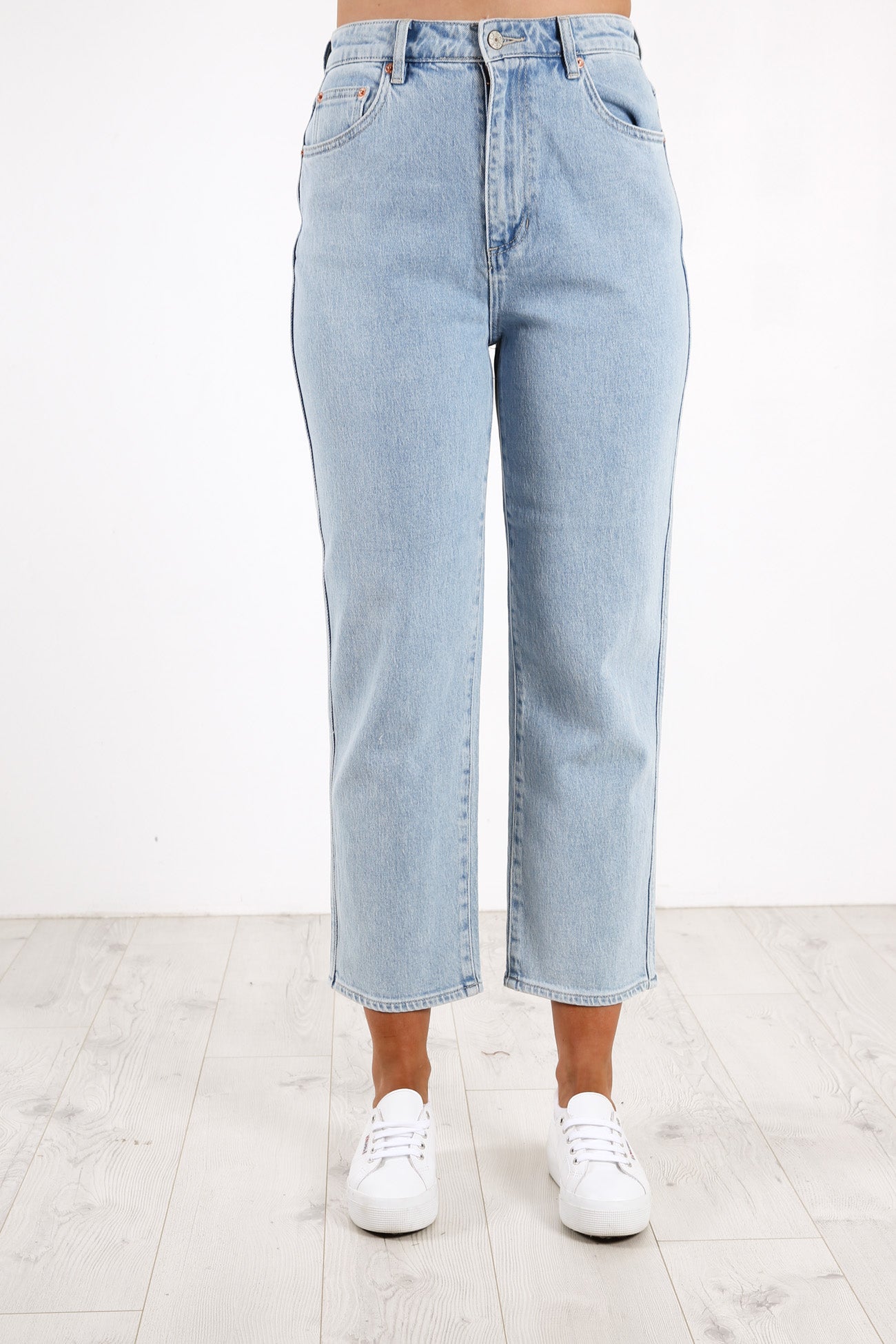 Hi Straight Jean Dazed Blue