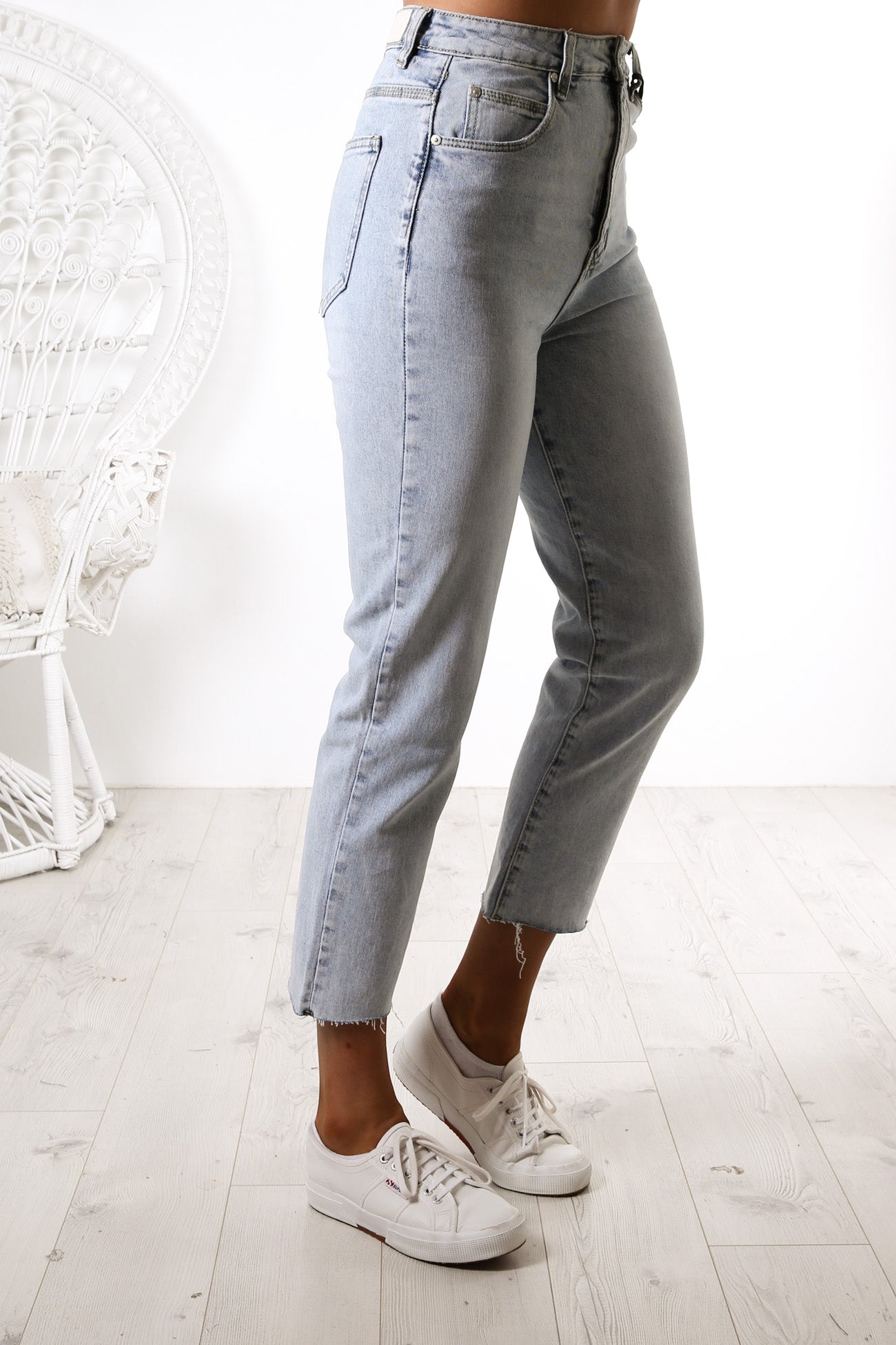 Hi Mum Stretch Jean Clear Waters