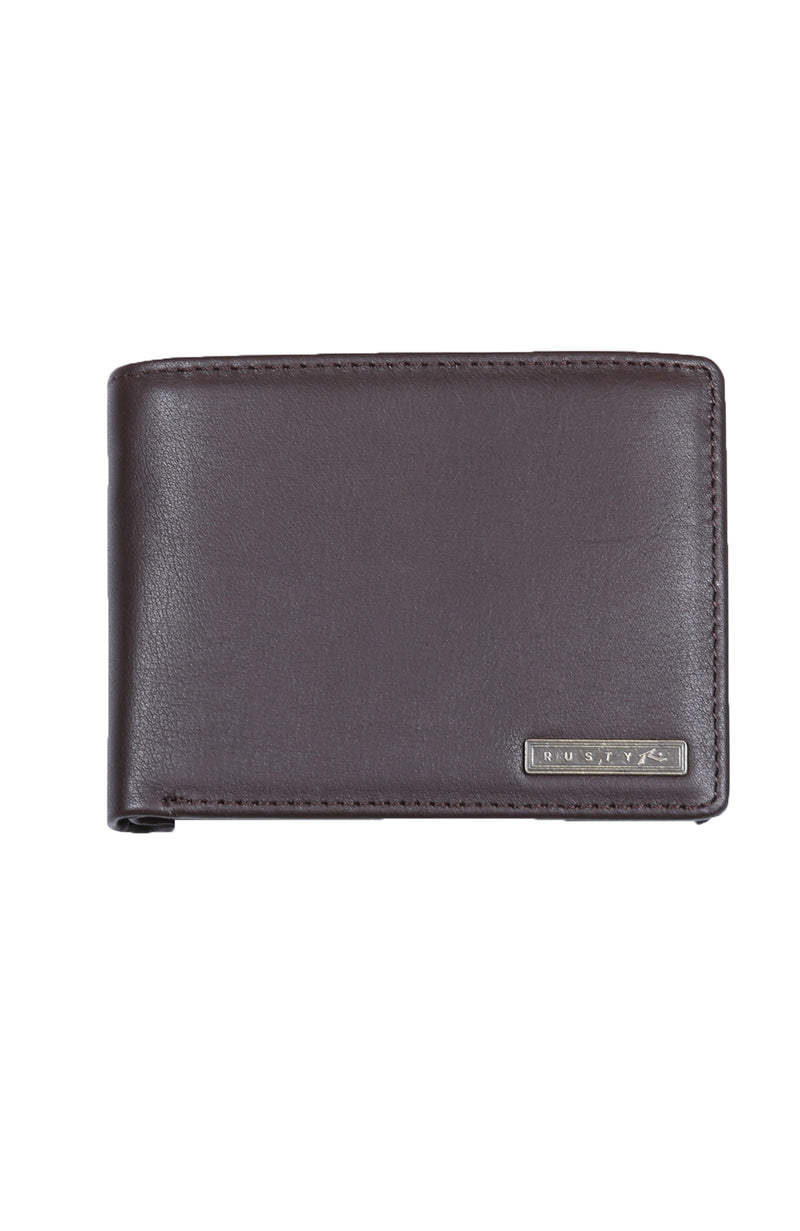 High River Leather Wallet Chocolate