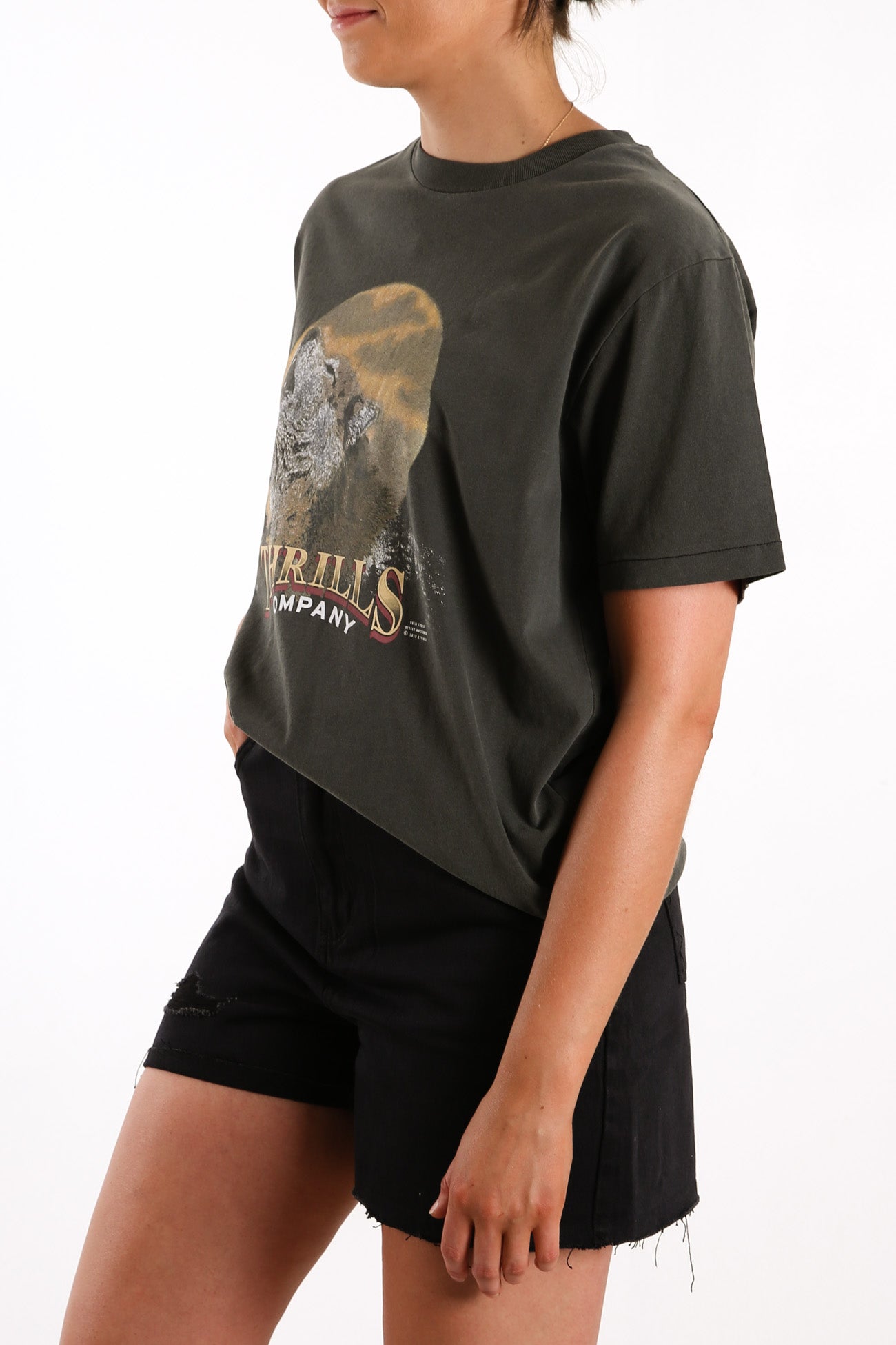 Howling Moon Merch Tee Merch Black