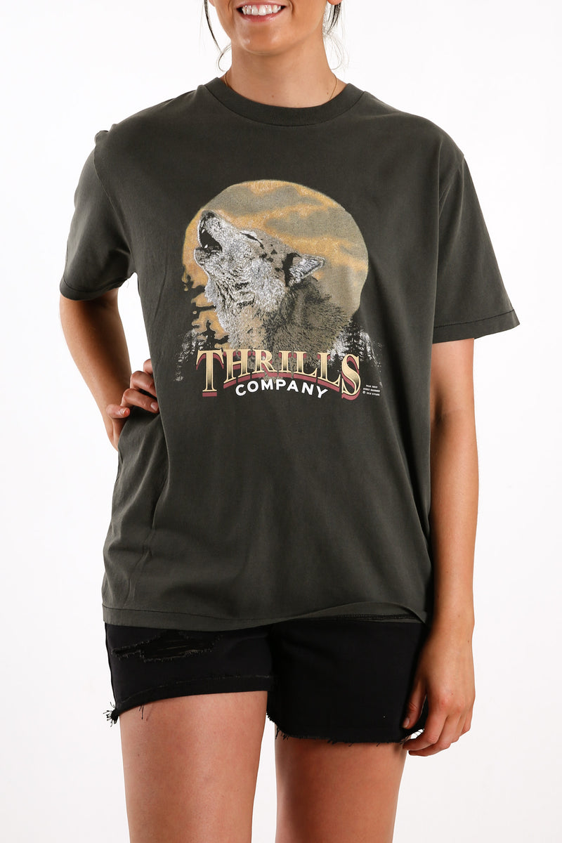 Howling Moon Merch Tee Merch Black
